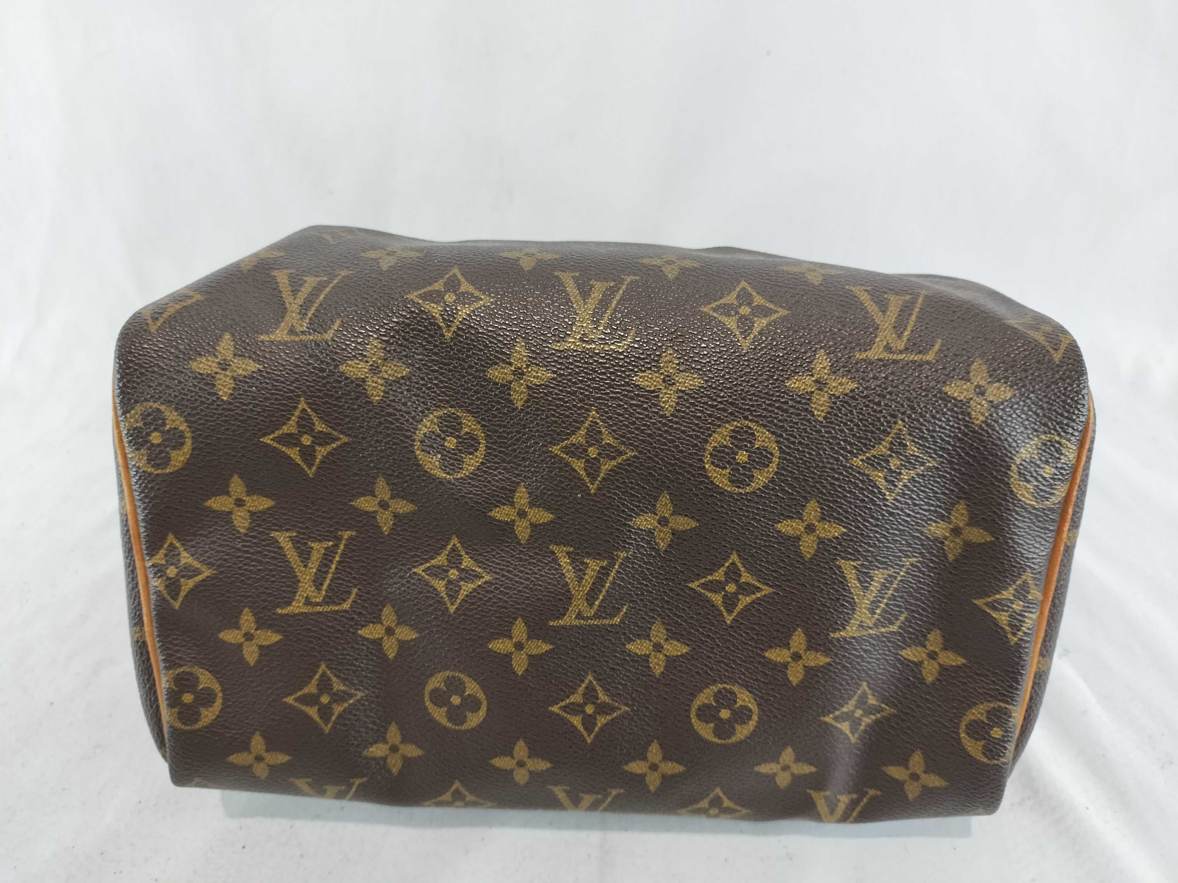 Monogram Speedy 25 M41528 TH1923 Handbag with Padlock — view 7