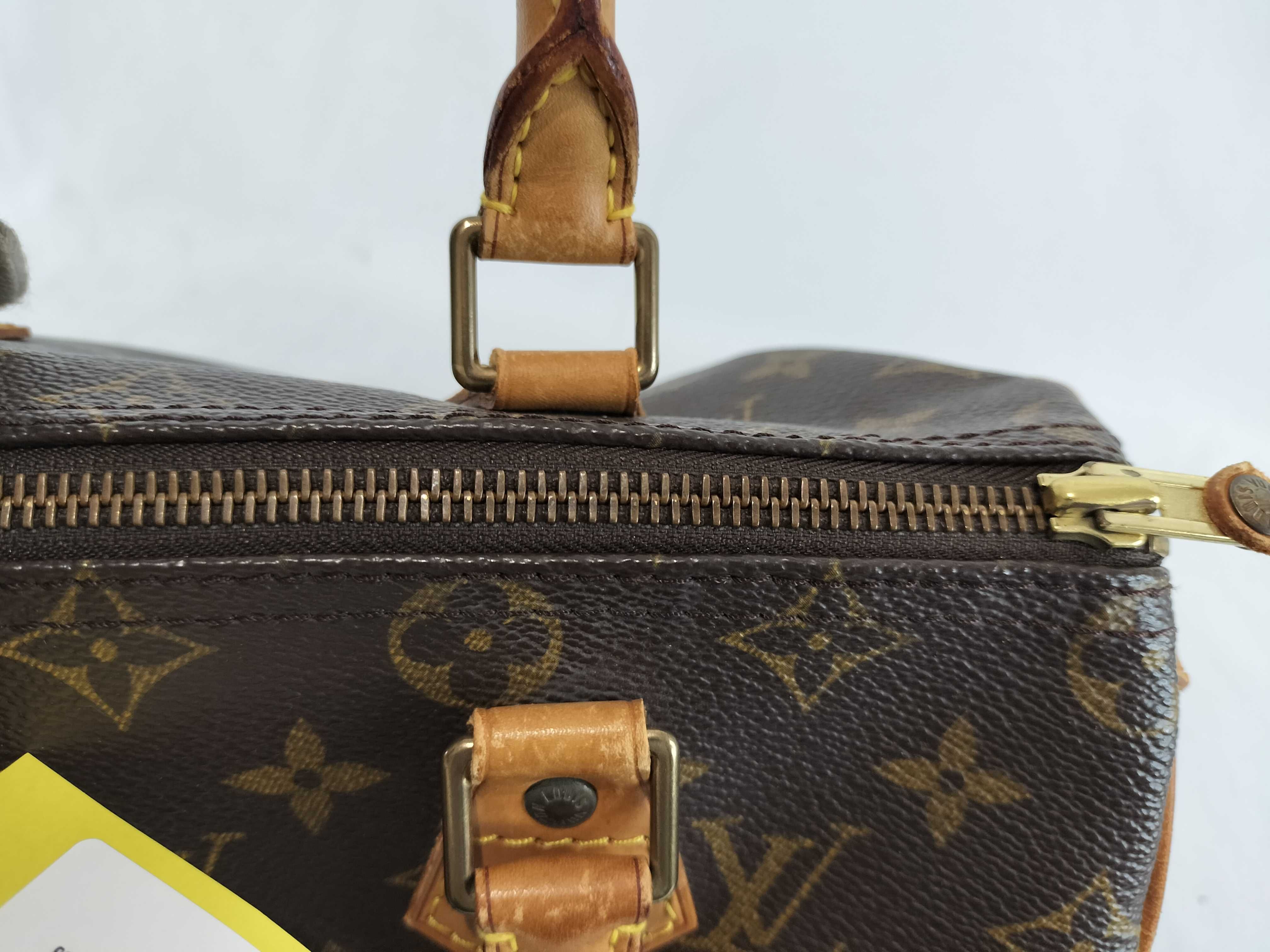 Monogram Speedy 25 M41528 TH1923 Handbag with Padlock — view 9