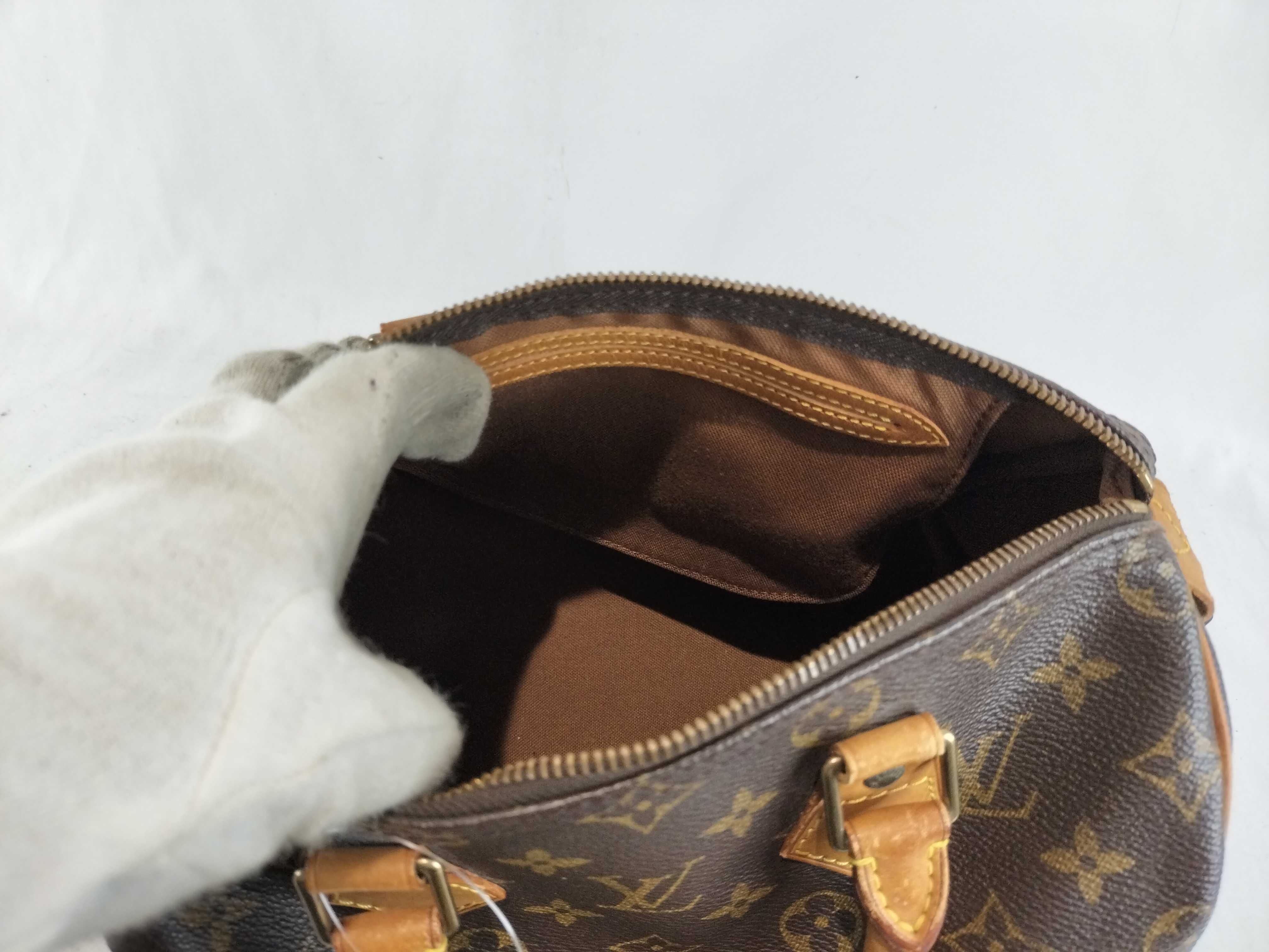 Monogram Speedy 25 M41528 TH1923 Handbag with Padlock — view 10