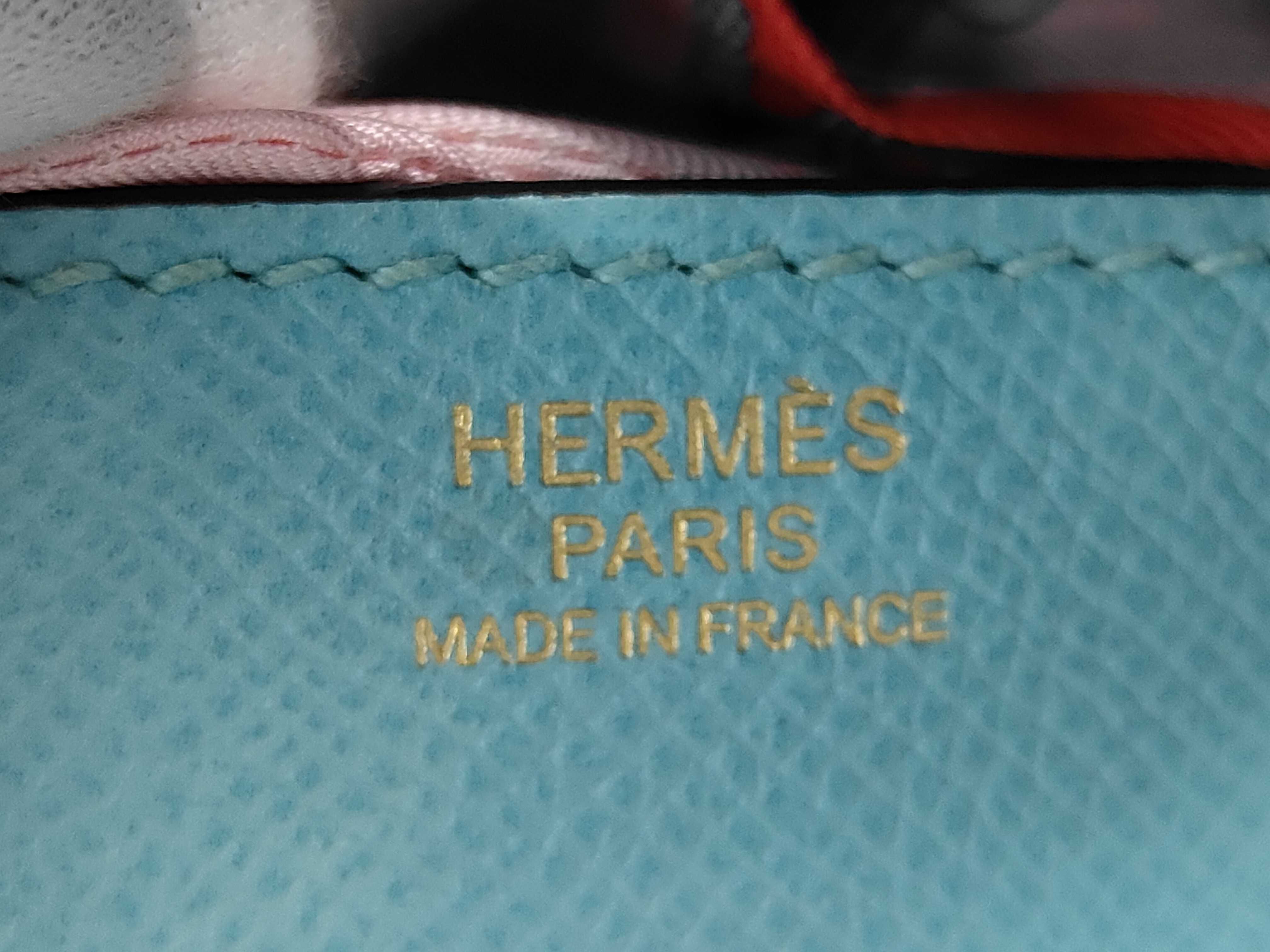 Birkin Blue Atoll Handbag — view 11
