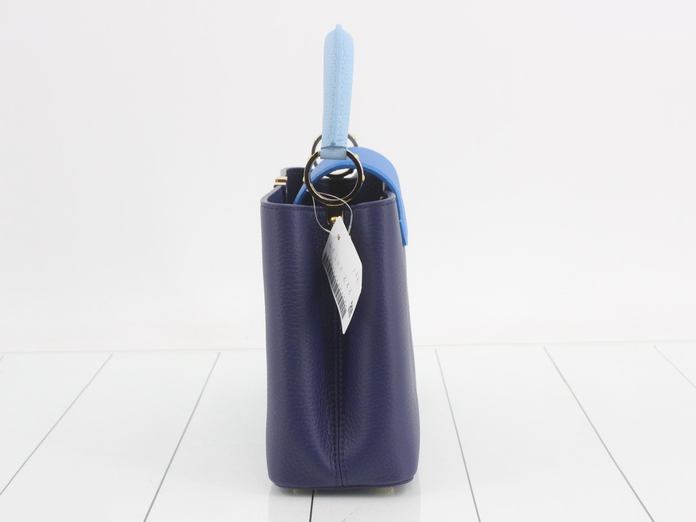 Unused Capucines BB Taurillon Leather 2-way bag — view 3