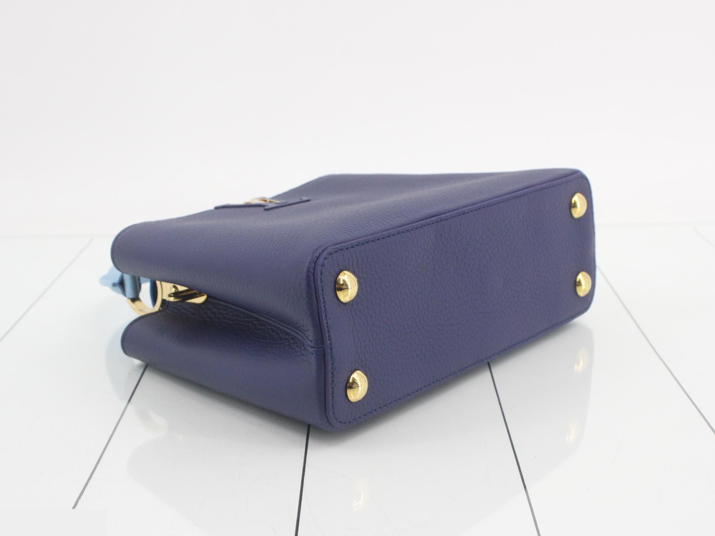 Unused Capucines BB Taurillon Leather 2-way bag — view 5