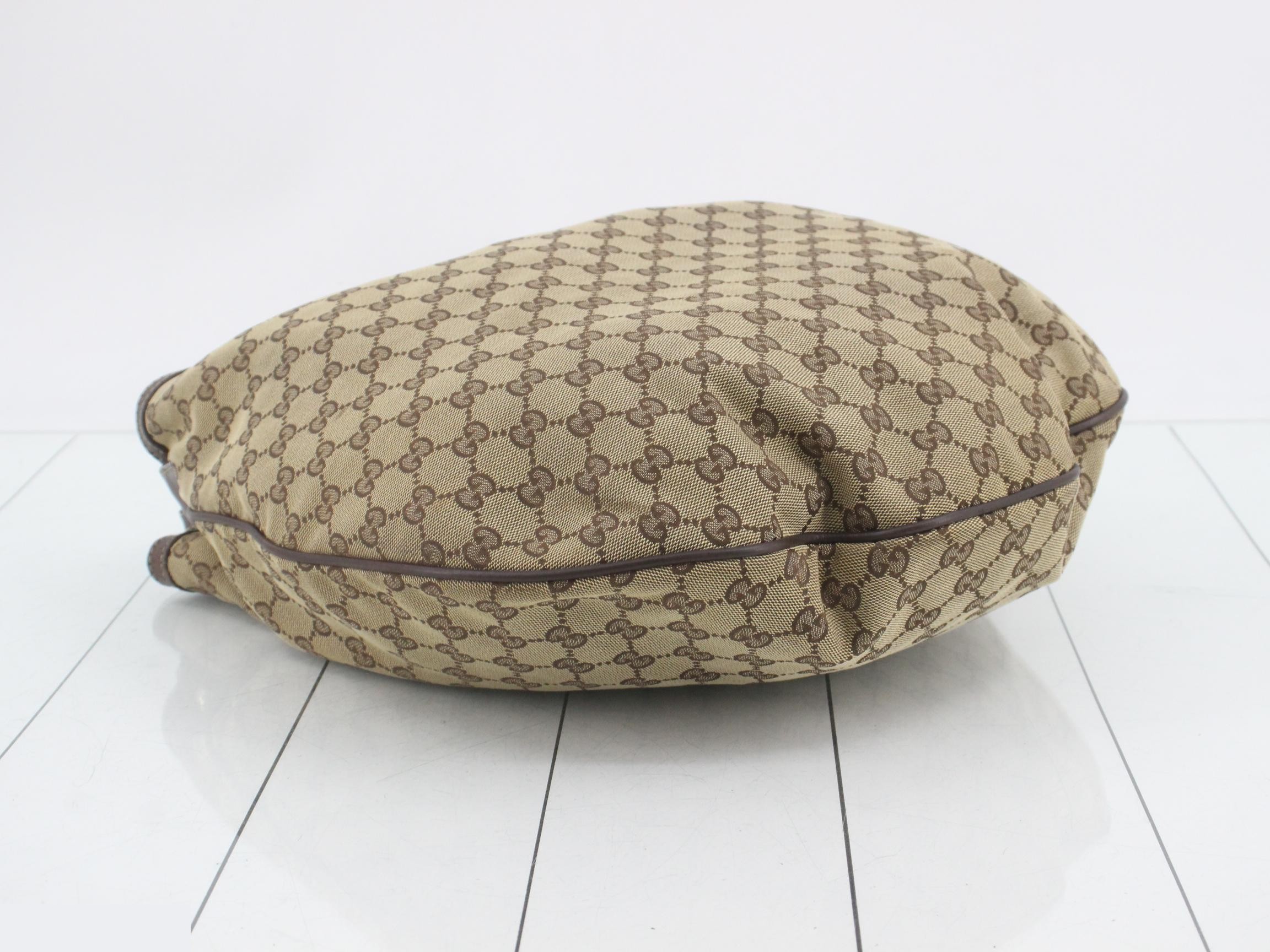 GG Canvas Horsebit One-Shoulder Bag — view 5