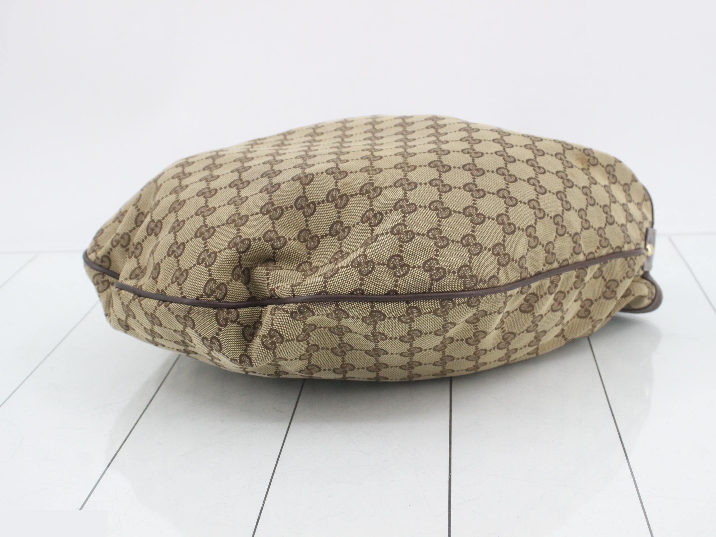 GG Canvas Horsebit One-Shoulder Bag — view 6
