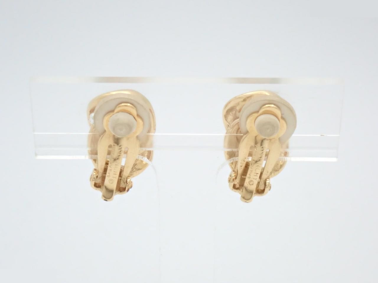 earrings, gold color — view 2