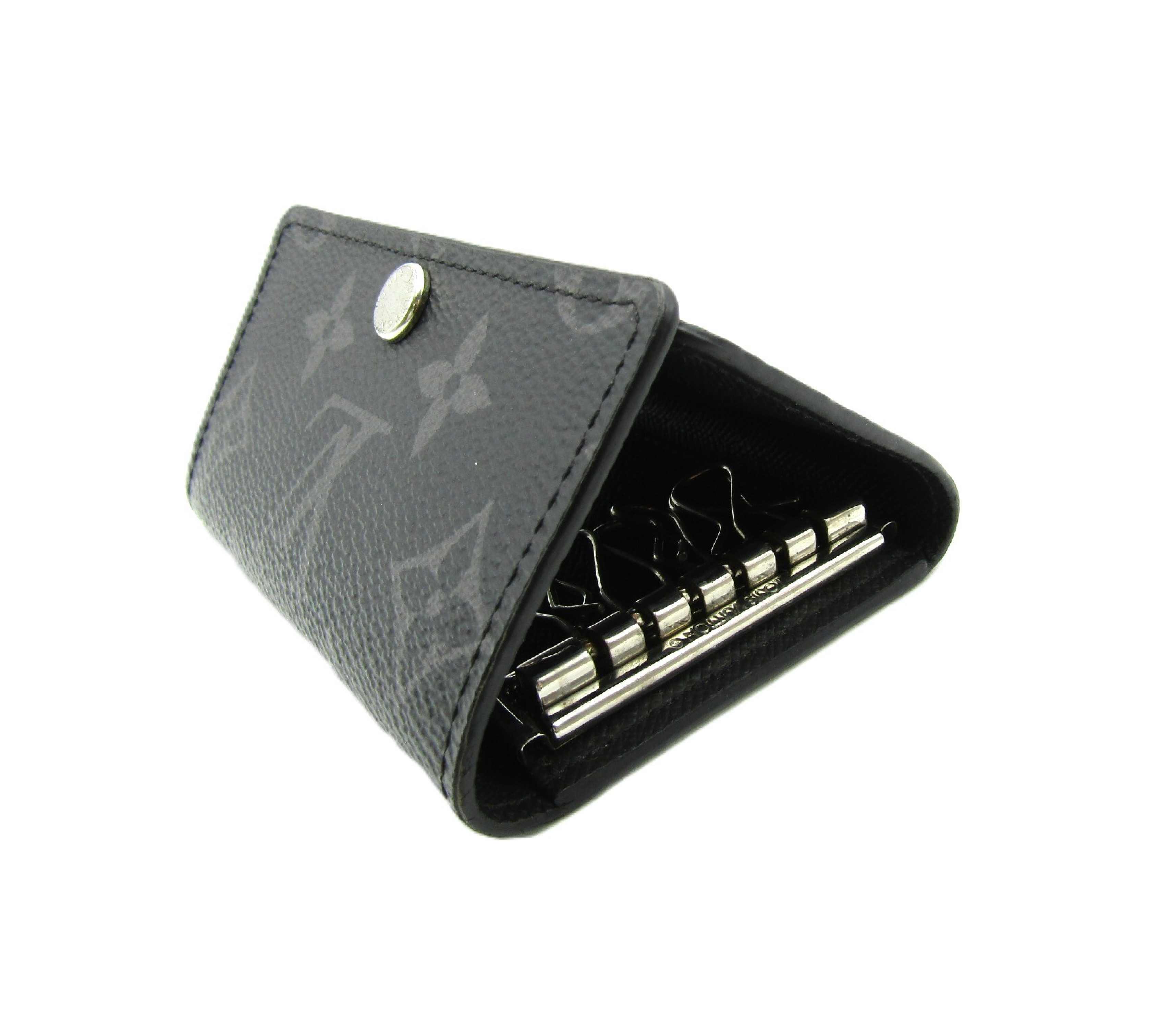 LV Key Case Multicles 6 M82603 Monogram Eclipse Key Case — view 5