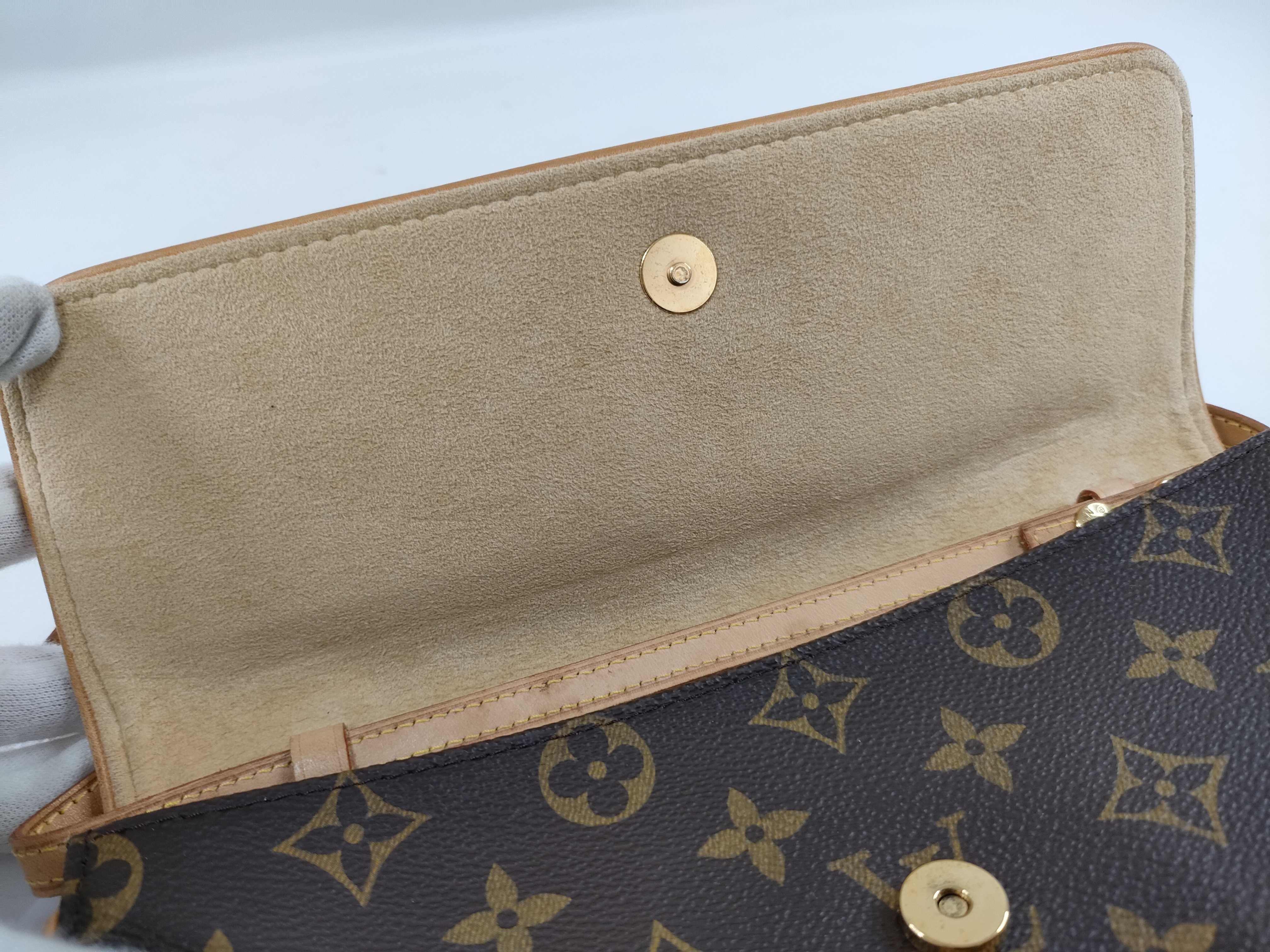 Monogram LV Pochette Twin Shoulder Bag — view 7
