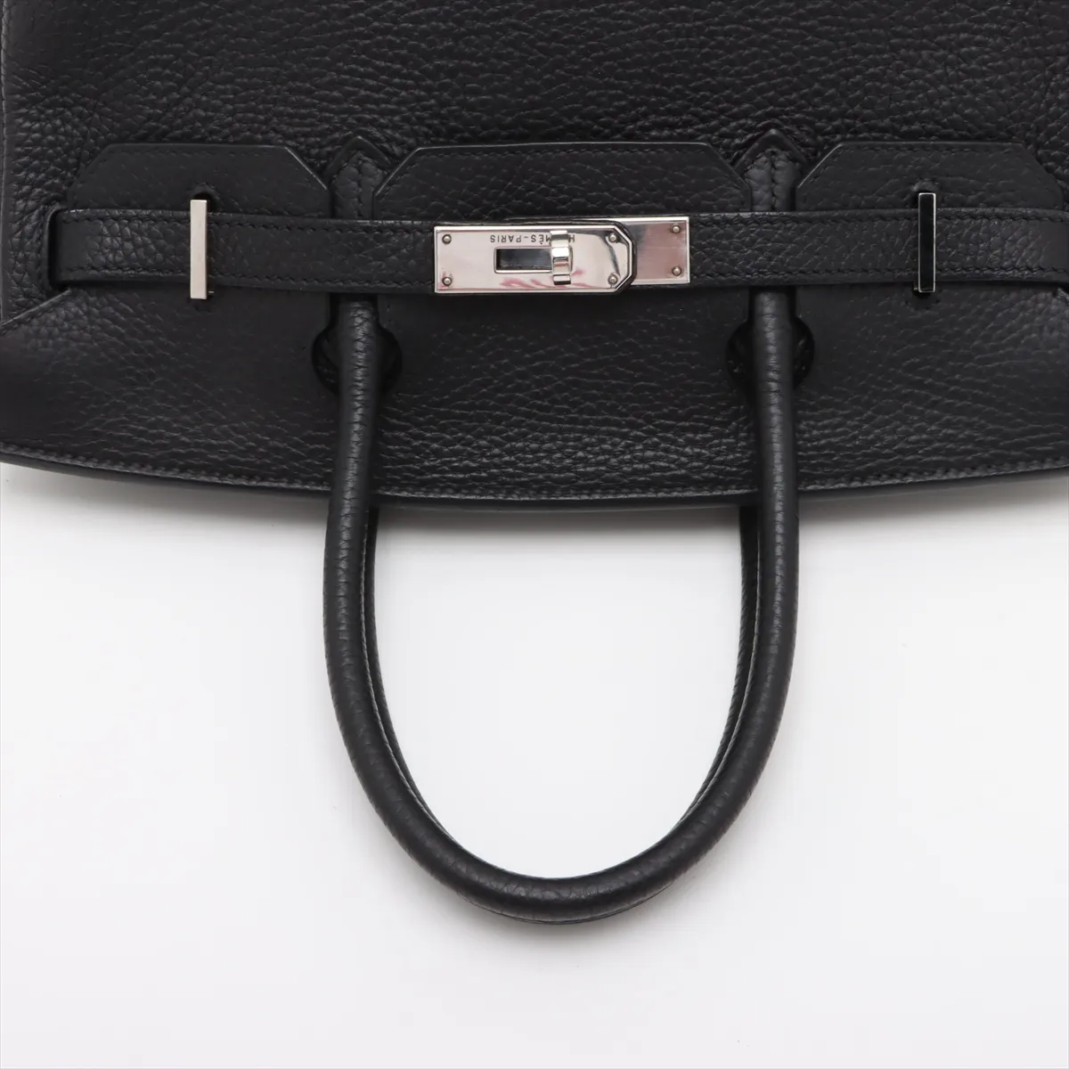 [Individually wrapped] Hermes Birkin 30 Le Tourne Togo Black Silver Hardware I:2005 — view 5