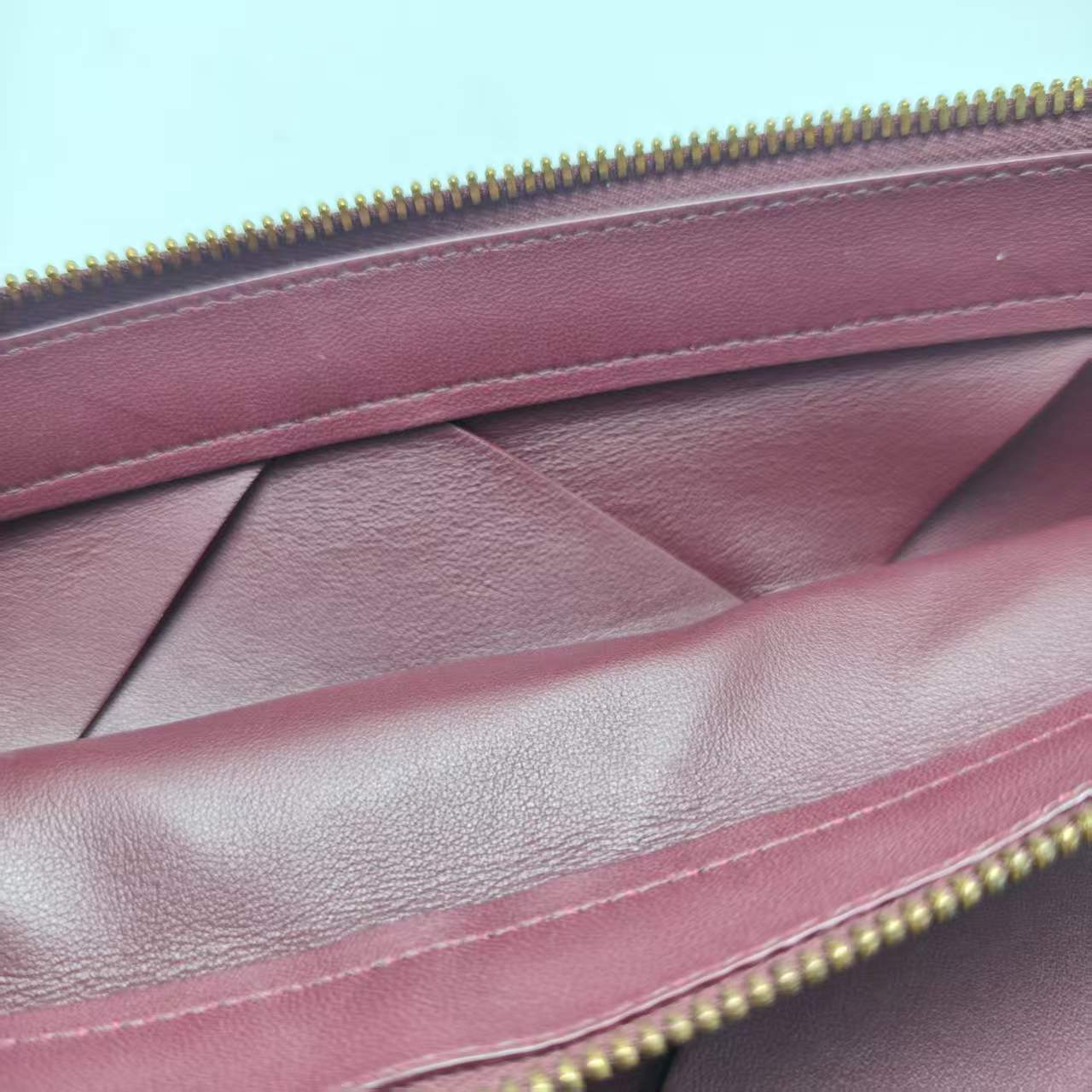 【*Shipped from: China*】BOTTEGA VENETA Leather Clutch Bag Second Bag — view 9