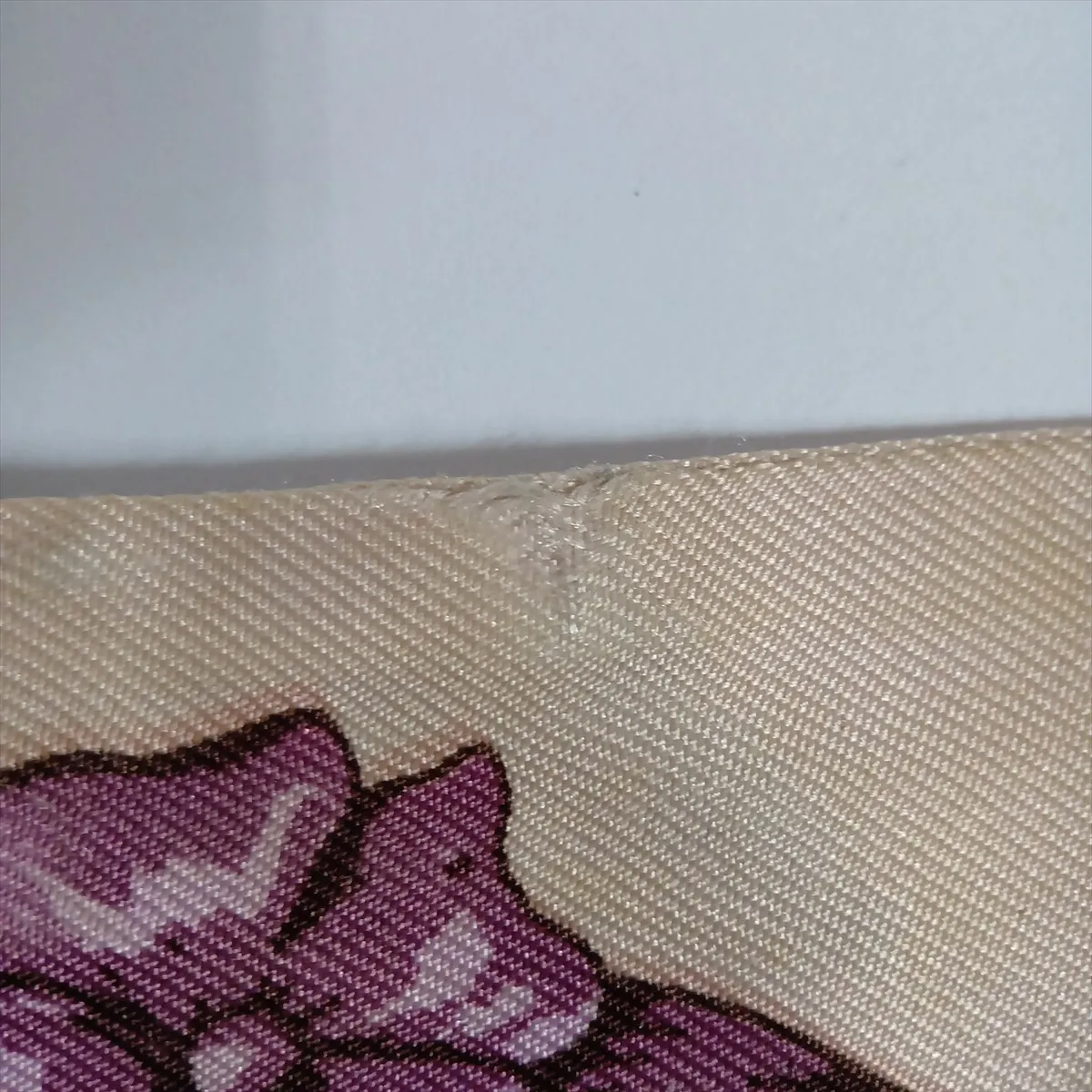 Twilly GRAND MANEGE (Grand Taming Technique) Scarf, Silk, Pink. Shows signs of wear, — view 4