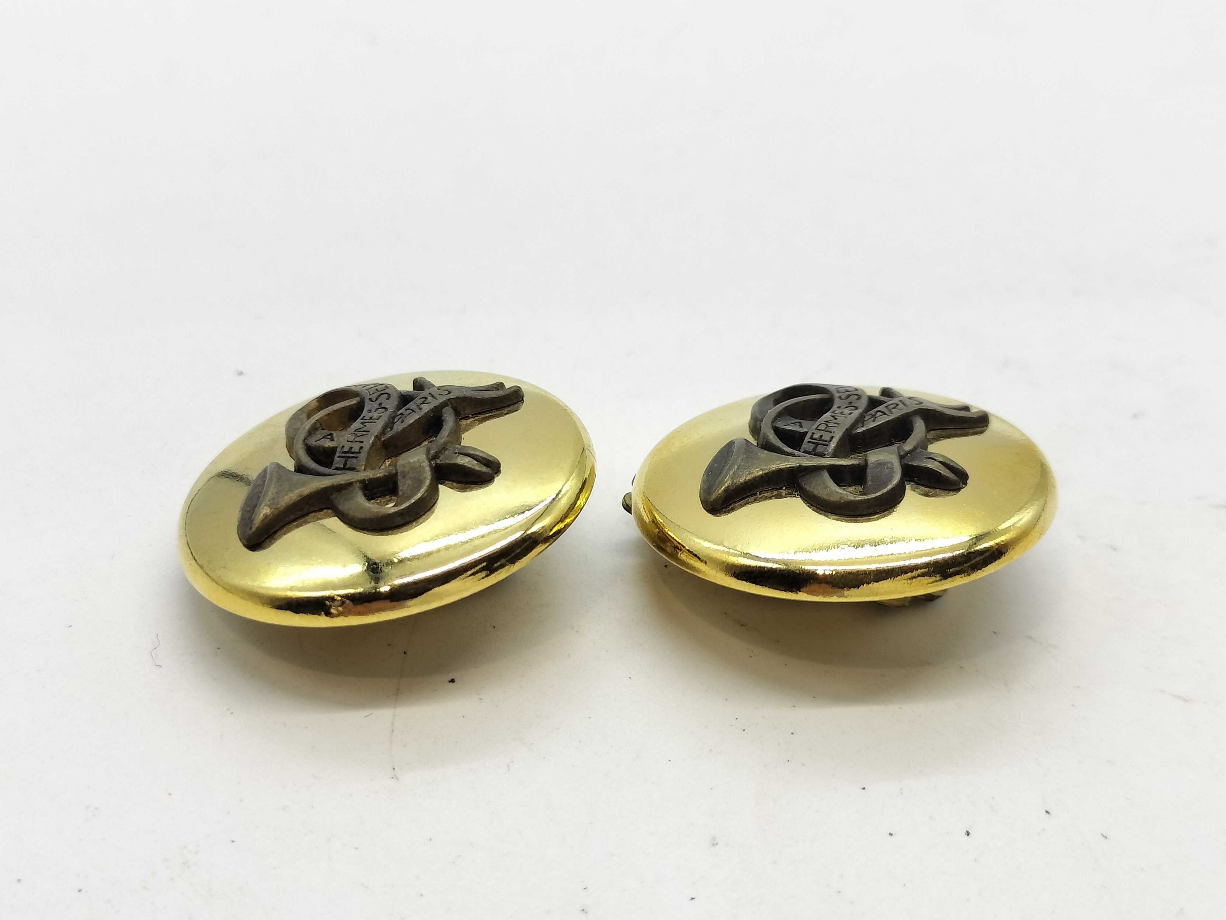 Horn Earrings, Gold Earrings — view 3