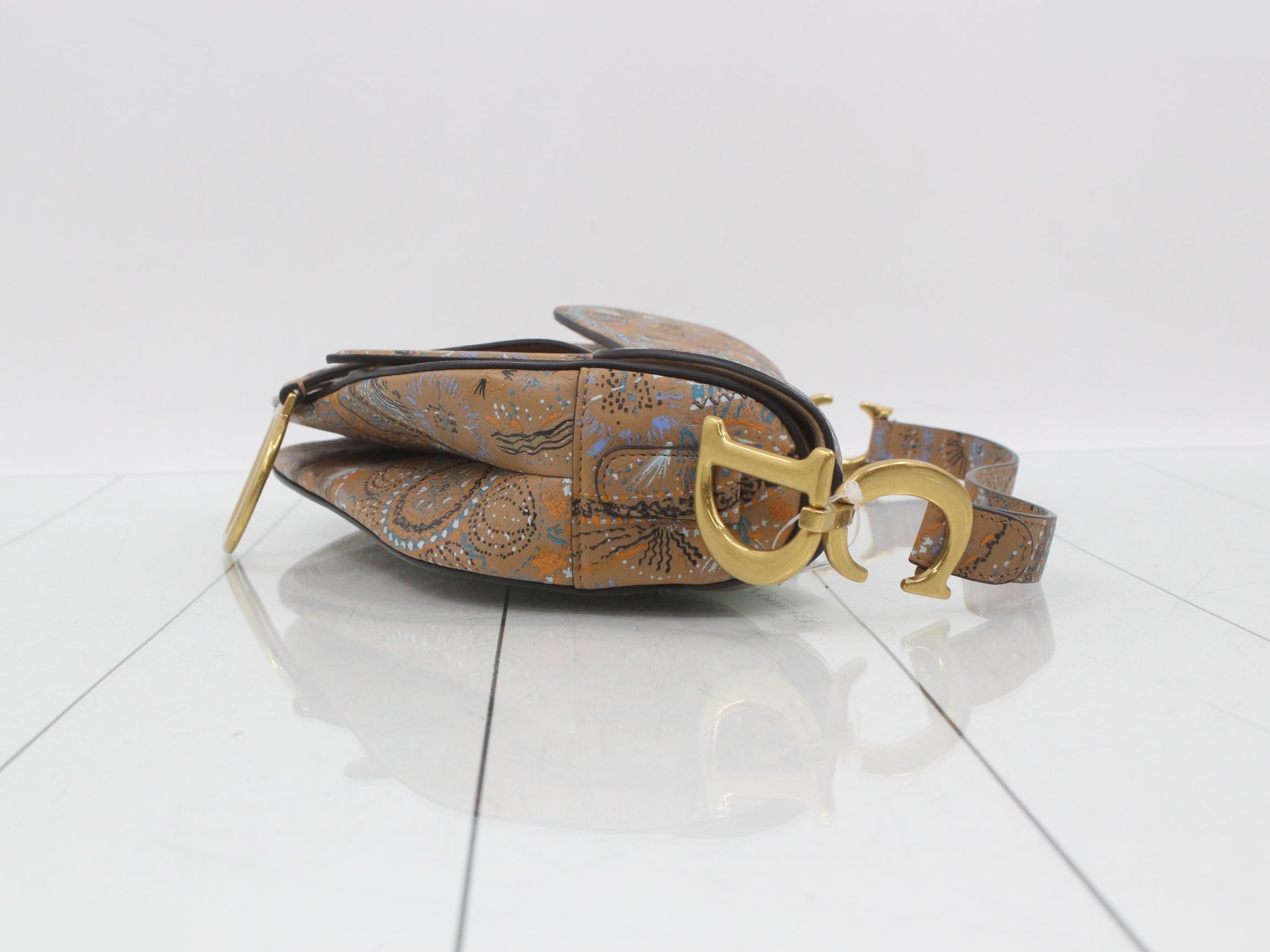 All-over print saddle bag — view 3