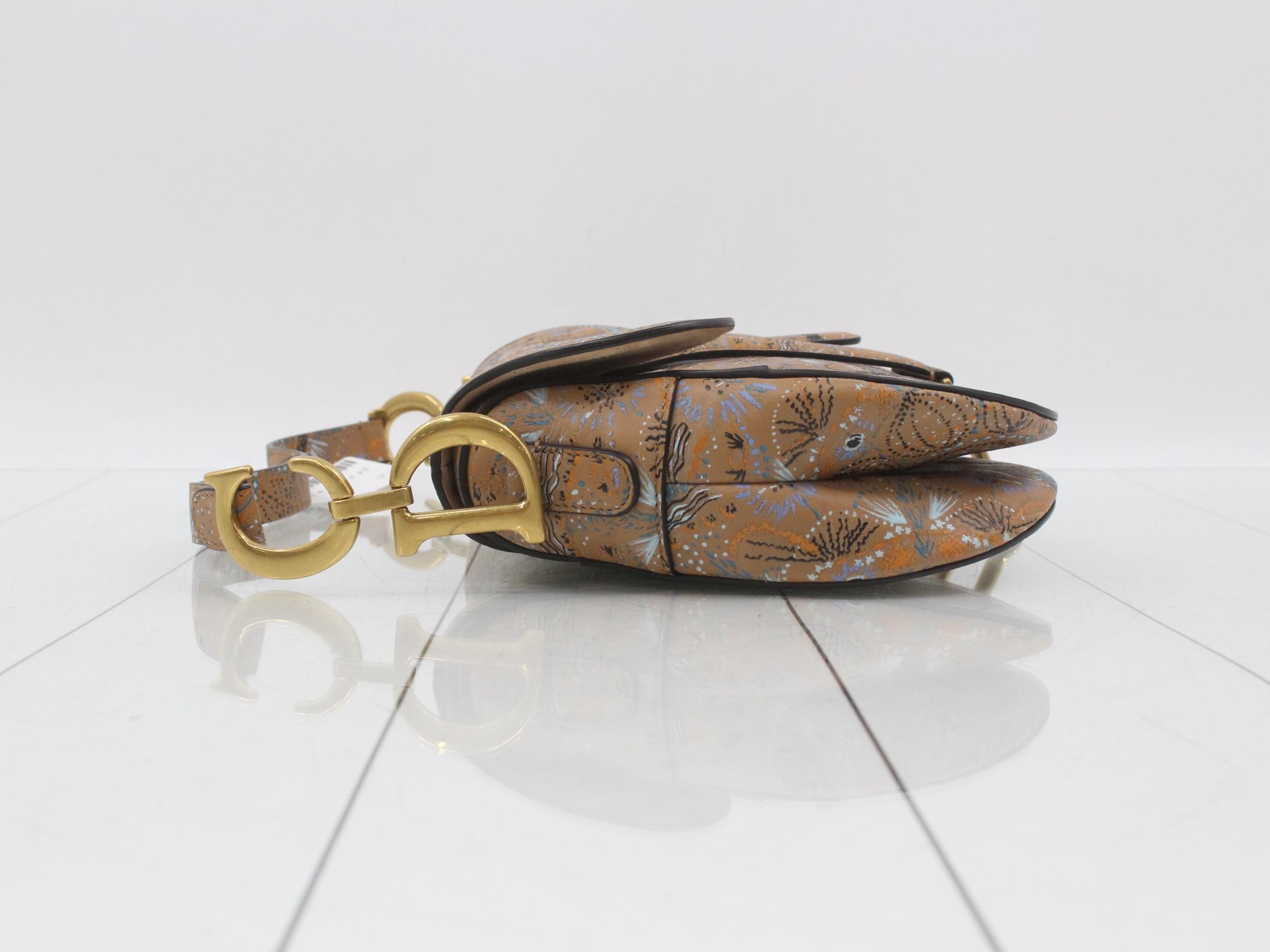 All-over print saddle bag — view 4