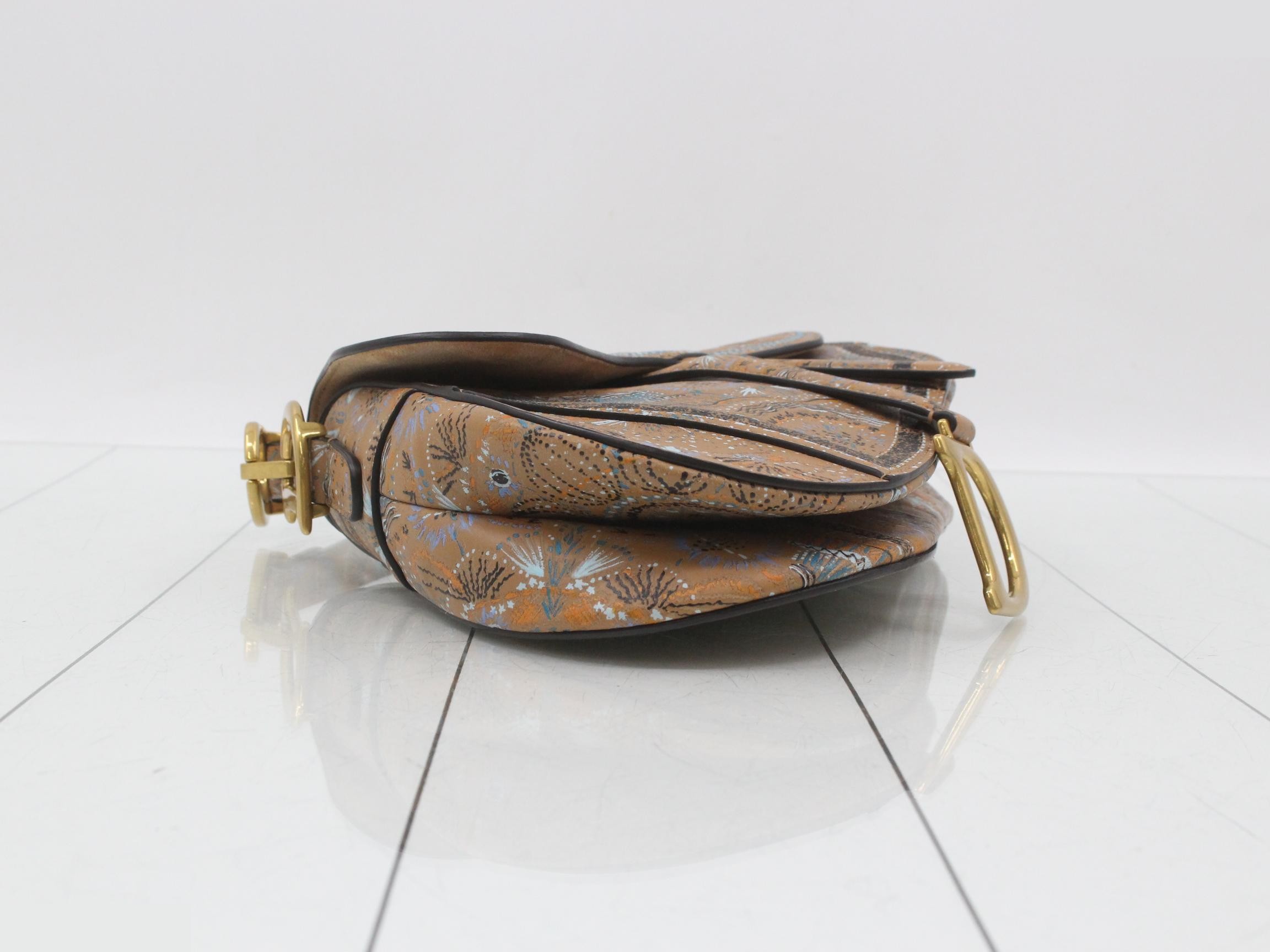 All-over print saddle bag — view 5