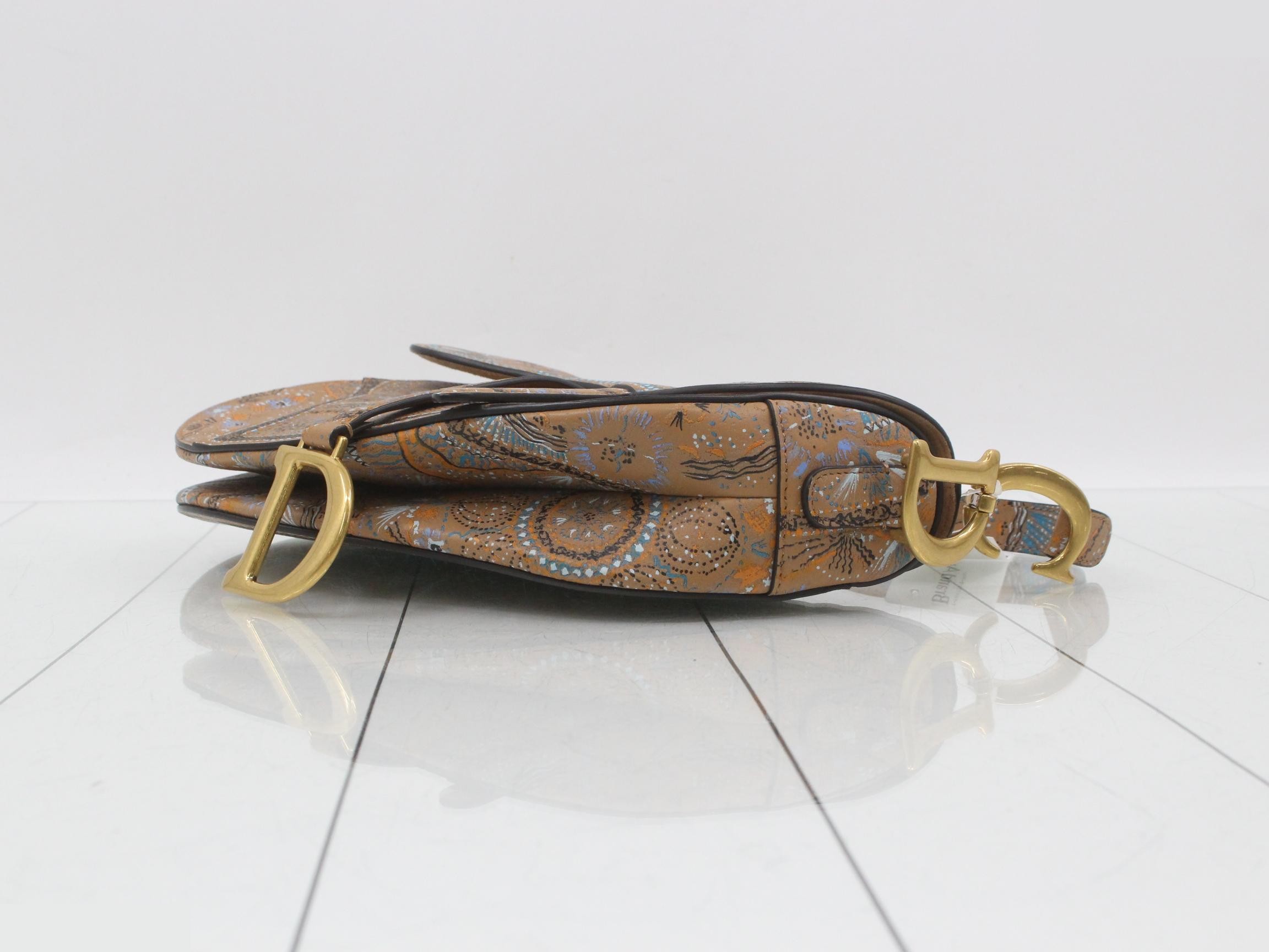 All-over print saddle bag — view 6
