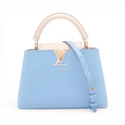 Parnasséa Capucines BB M21887 Blue x Beige (RFID detected)