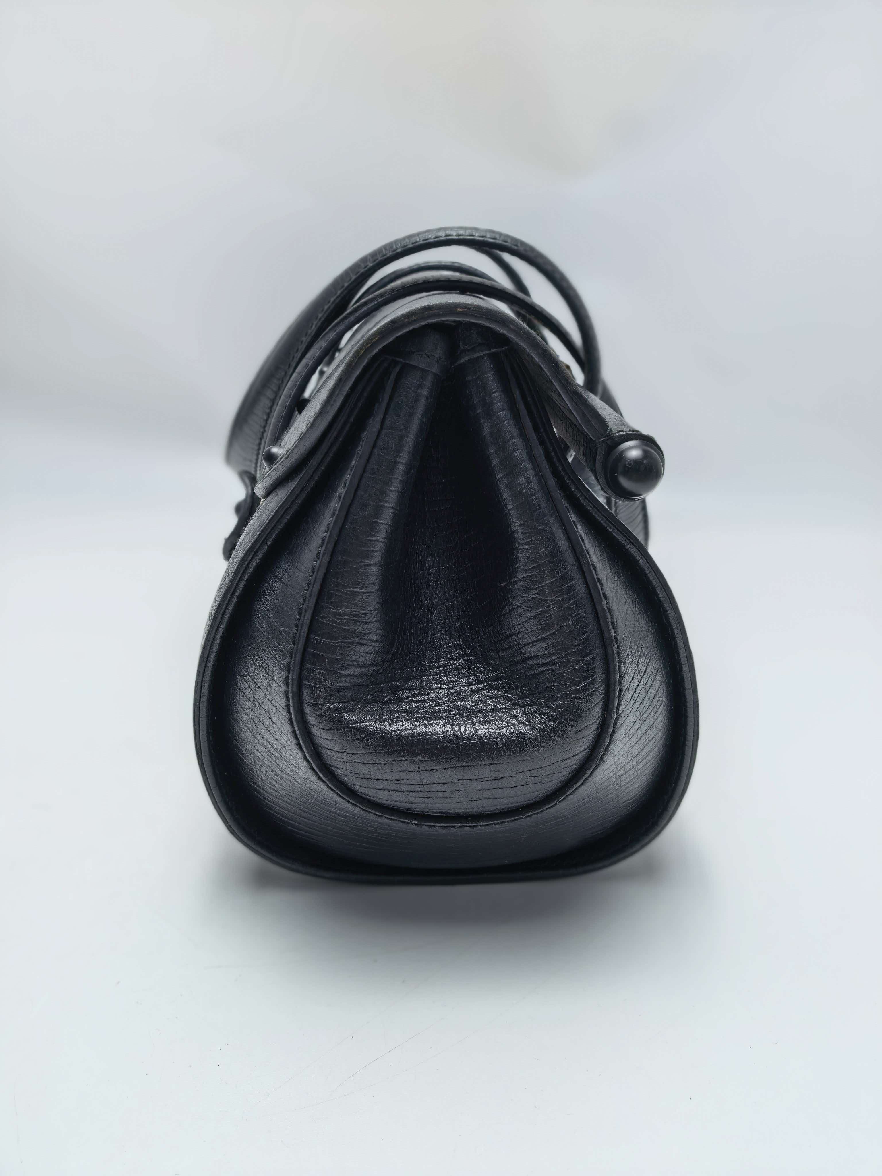 【*Shipped from: China*】GUCCI Bamboo Canvas 111715 Boston Bag — view 3