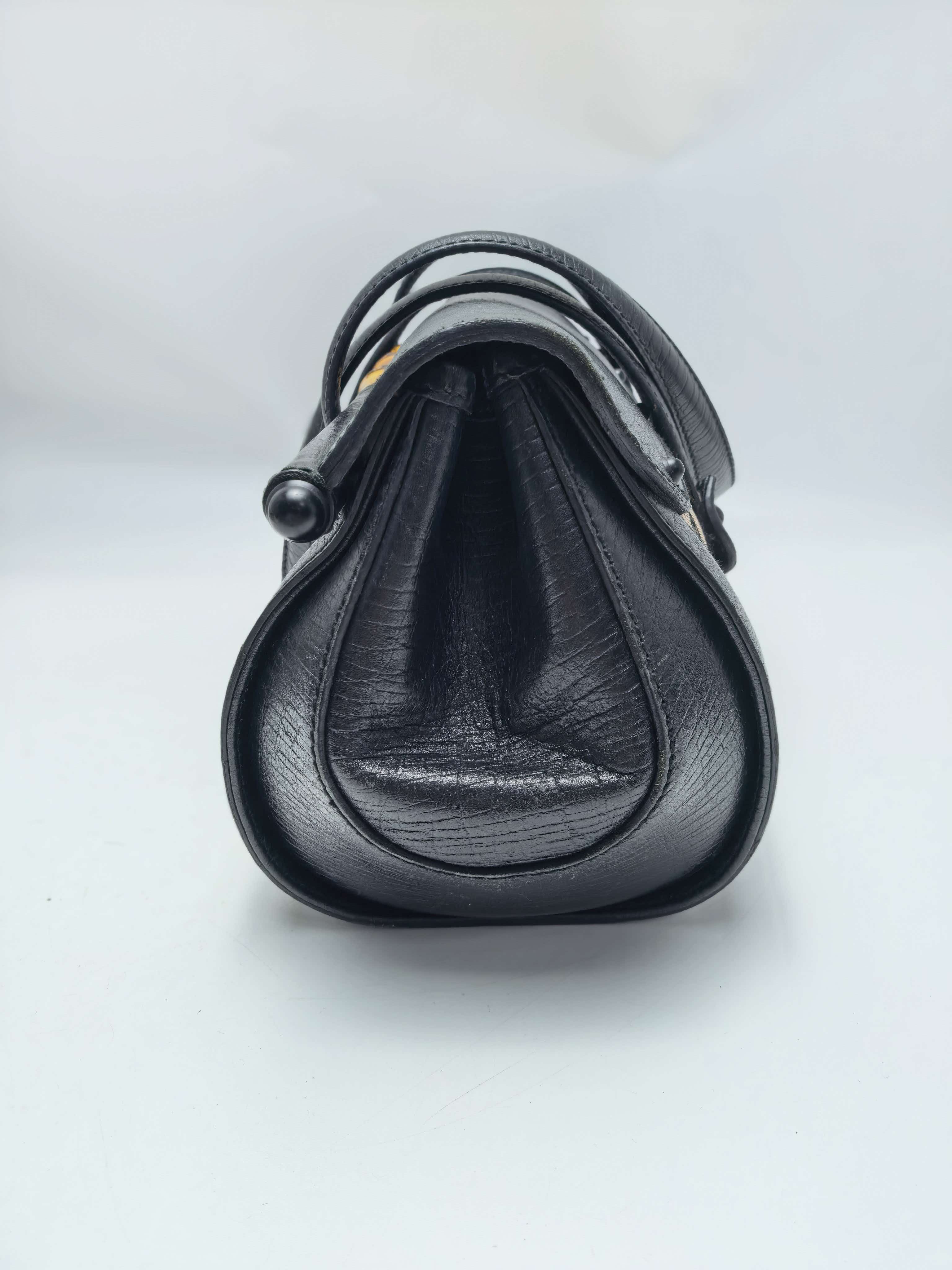 【*Shipped from: China*】GUCCI Bamboo Canvas 111715 Boston Bag — view 4