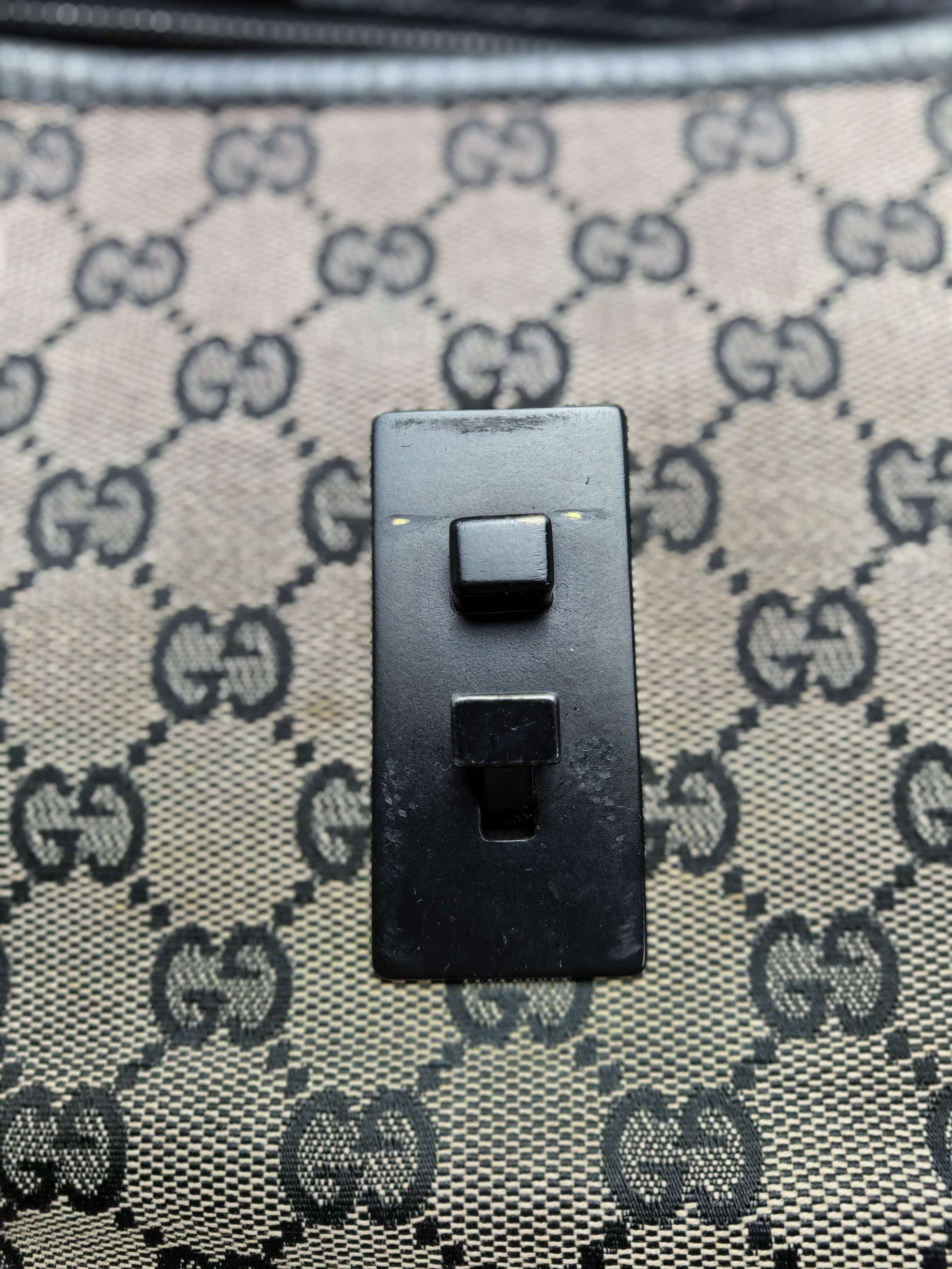 【*Shipped from: China*】GUCCI Bamboo Canvas 111715 Boston Bag — view 10