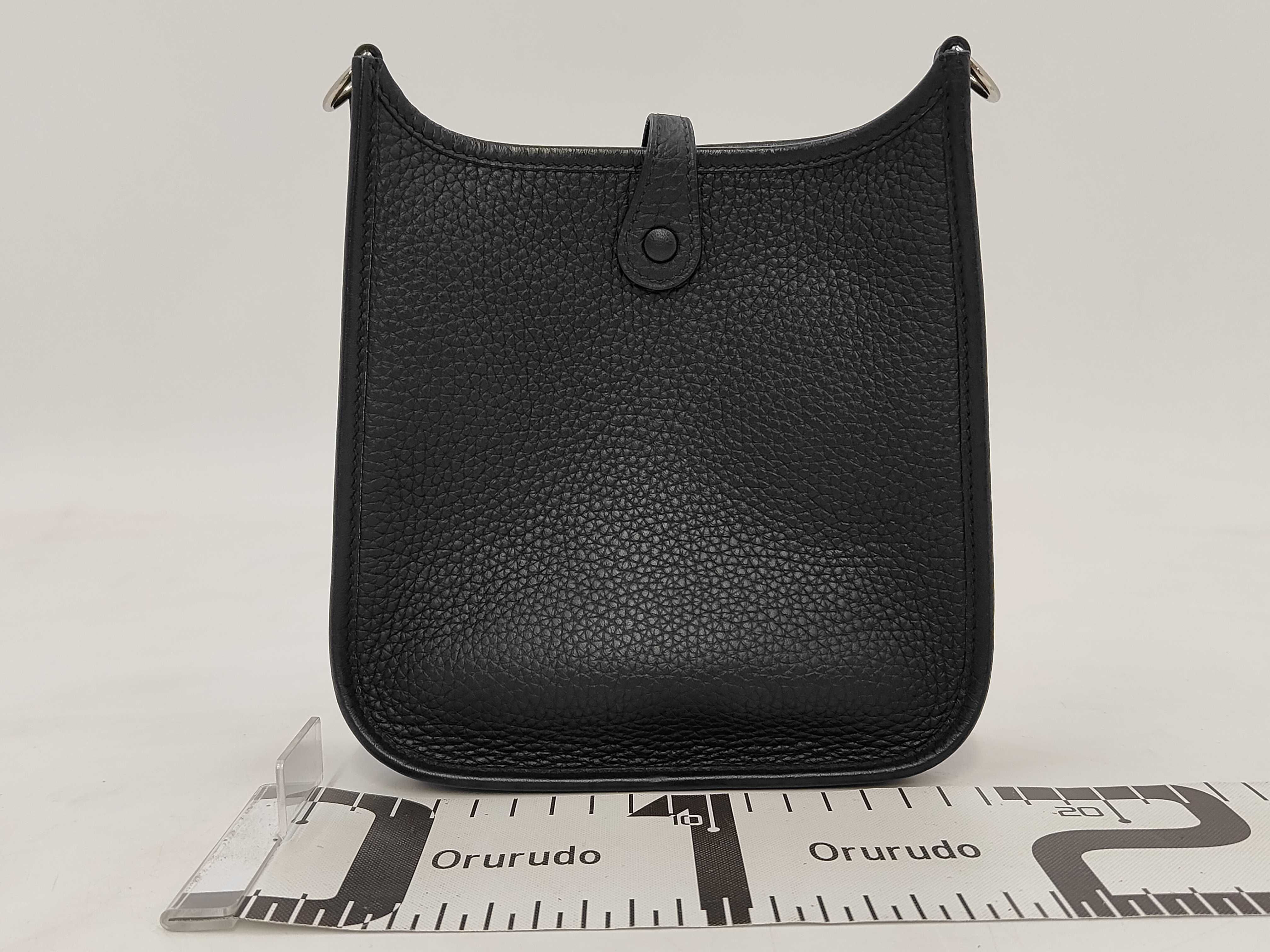 Evelyne TPM W stamp Black Silver hardware Shoulder bag — view 2