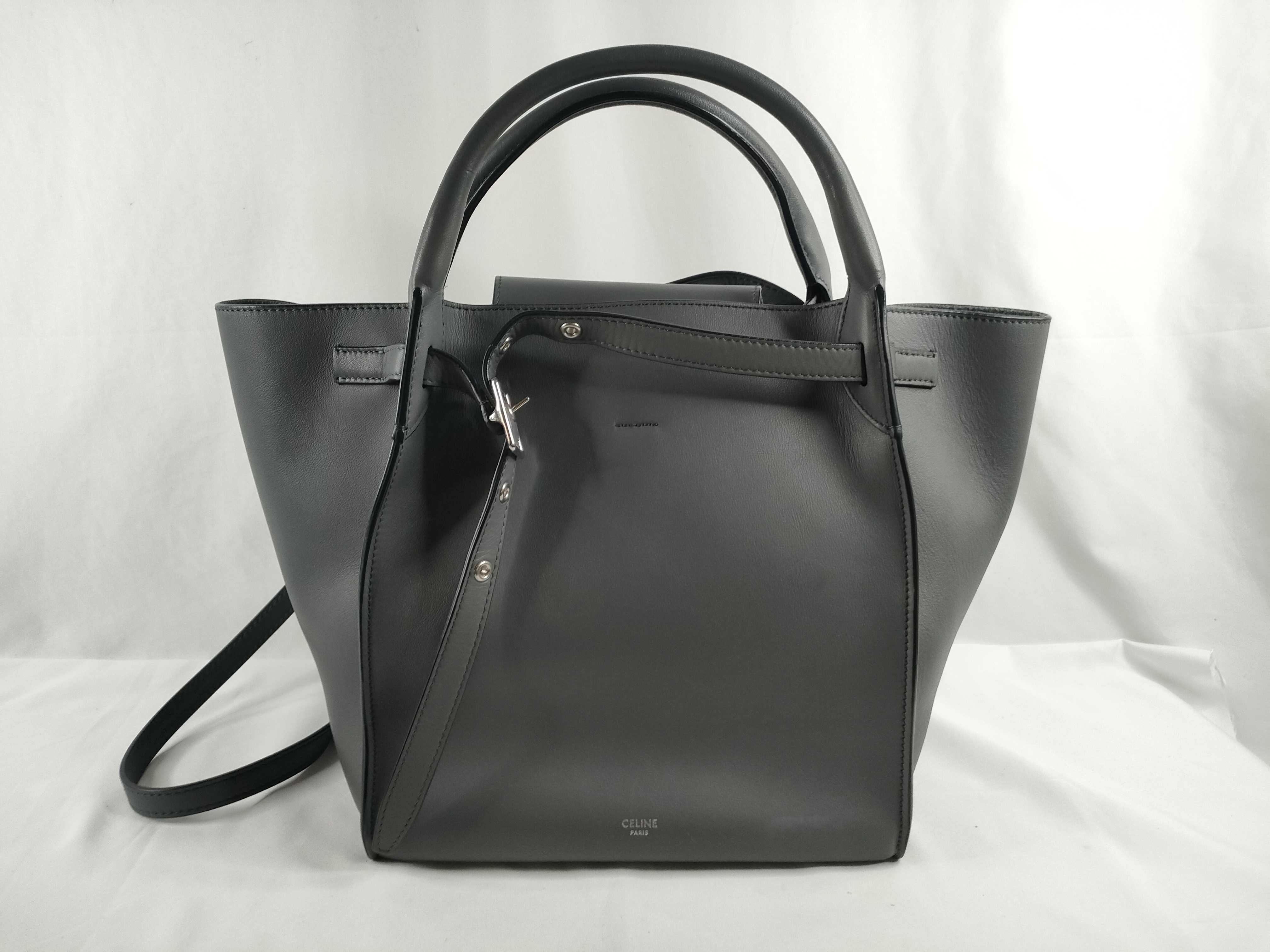 Big Bag Small 2WAY Shoulder Gray Tote Bag