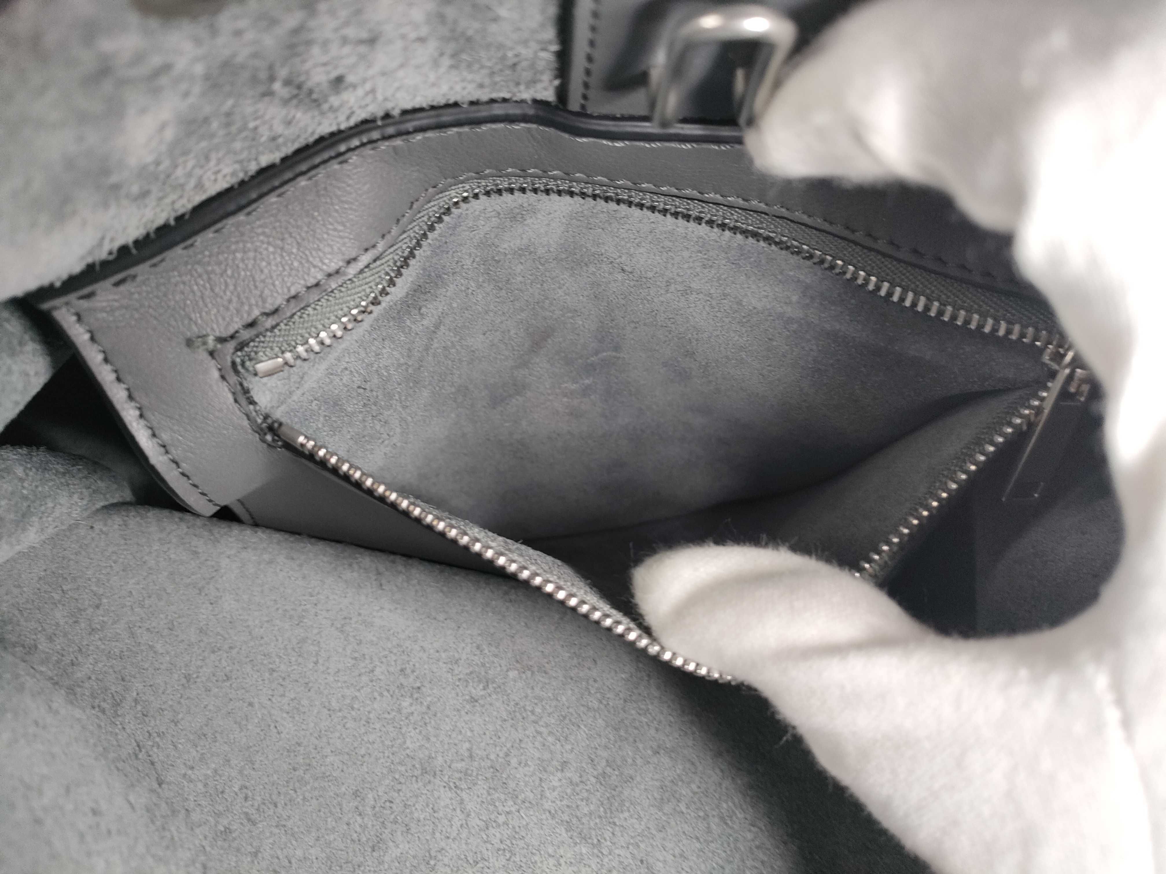 Big Bag Small 2WAY Shoulder Gray Tote Bag — view 11