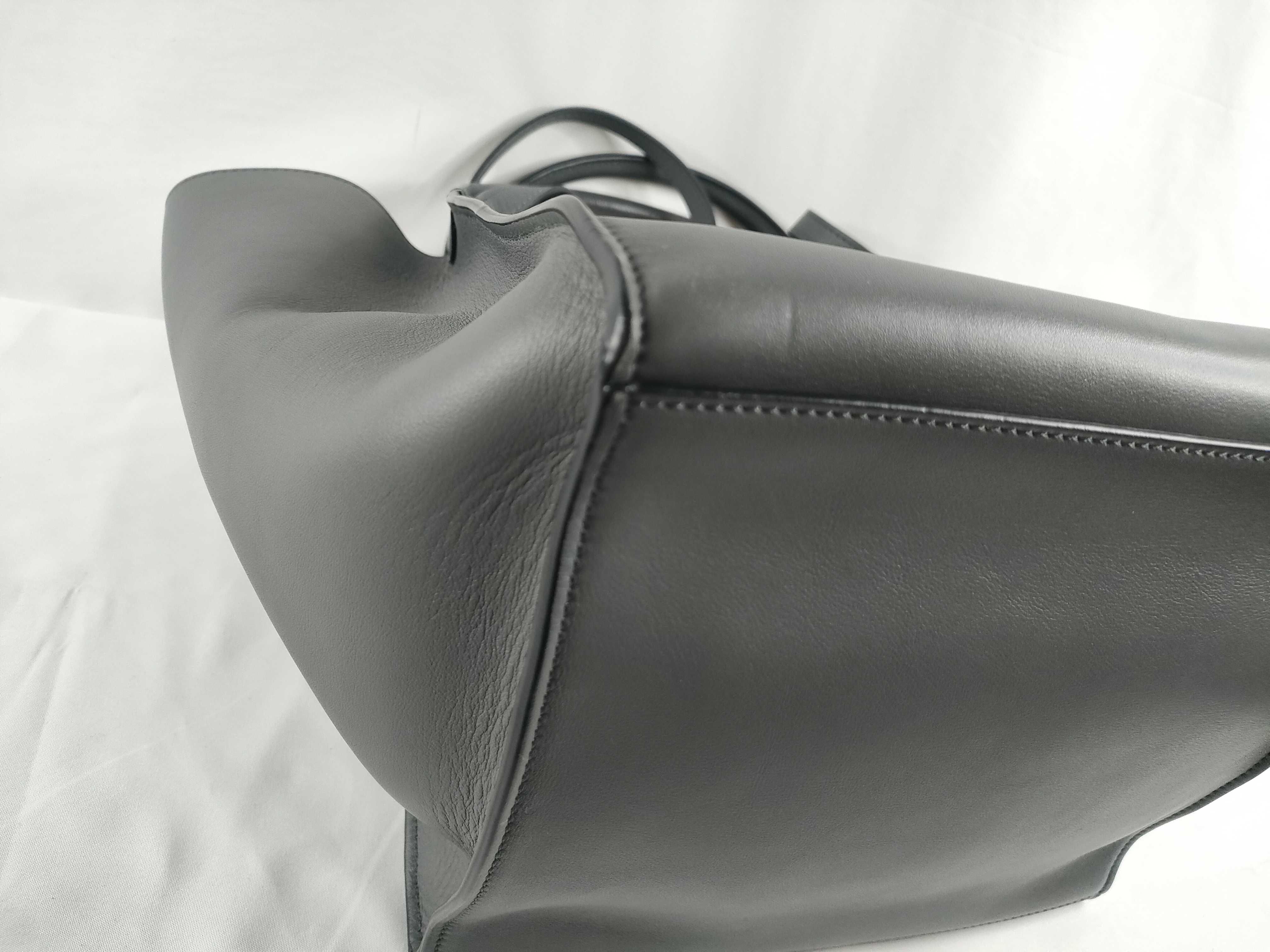 Big Bag Small 2WAY Shoulder Gray Tote Bag — view 3