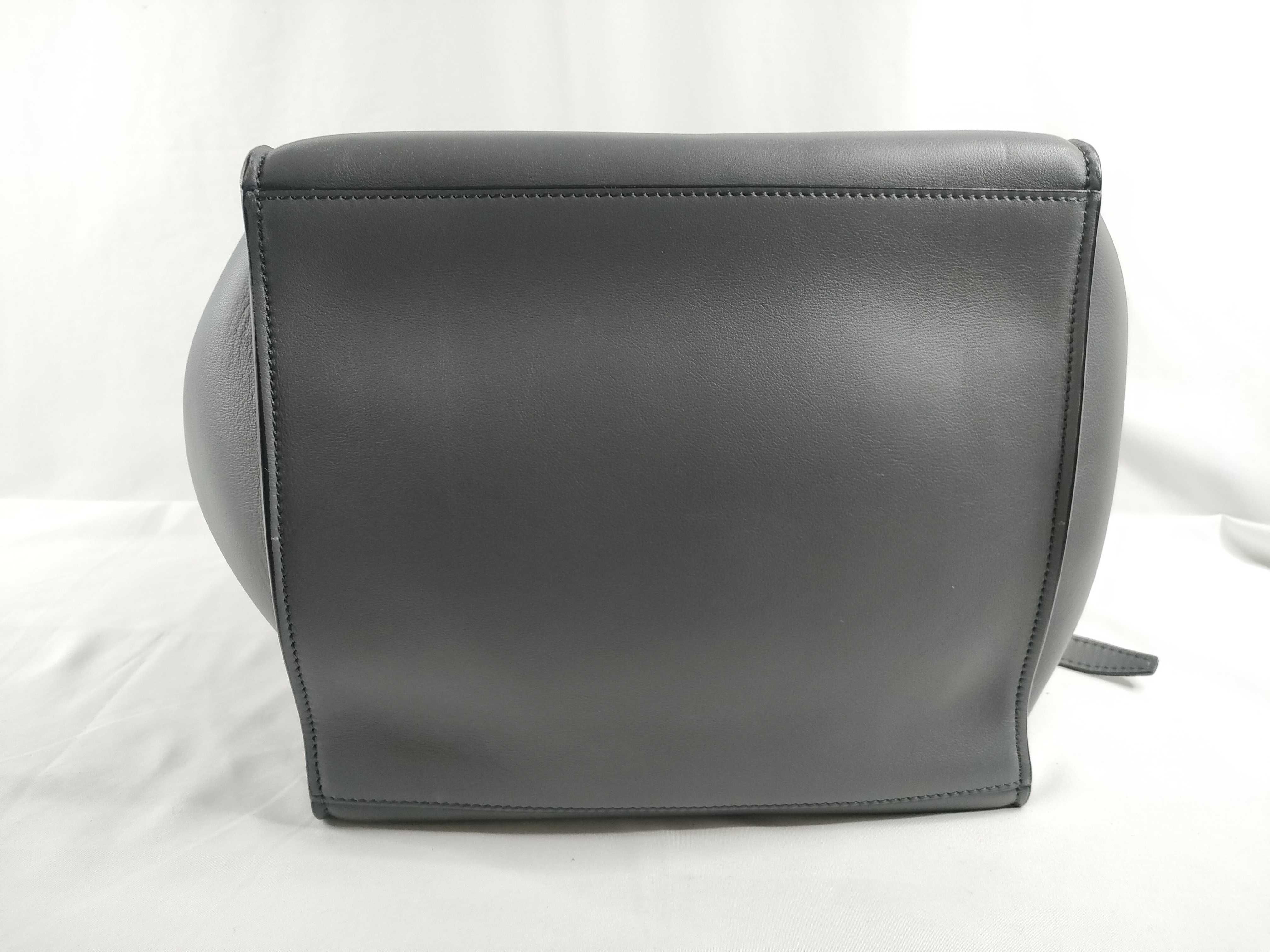 Big Bag Small 2WAY Shoulder Gray Tote Bag — view 4