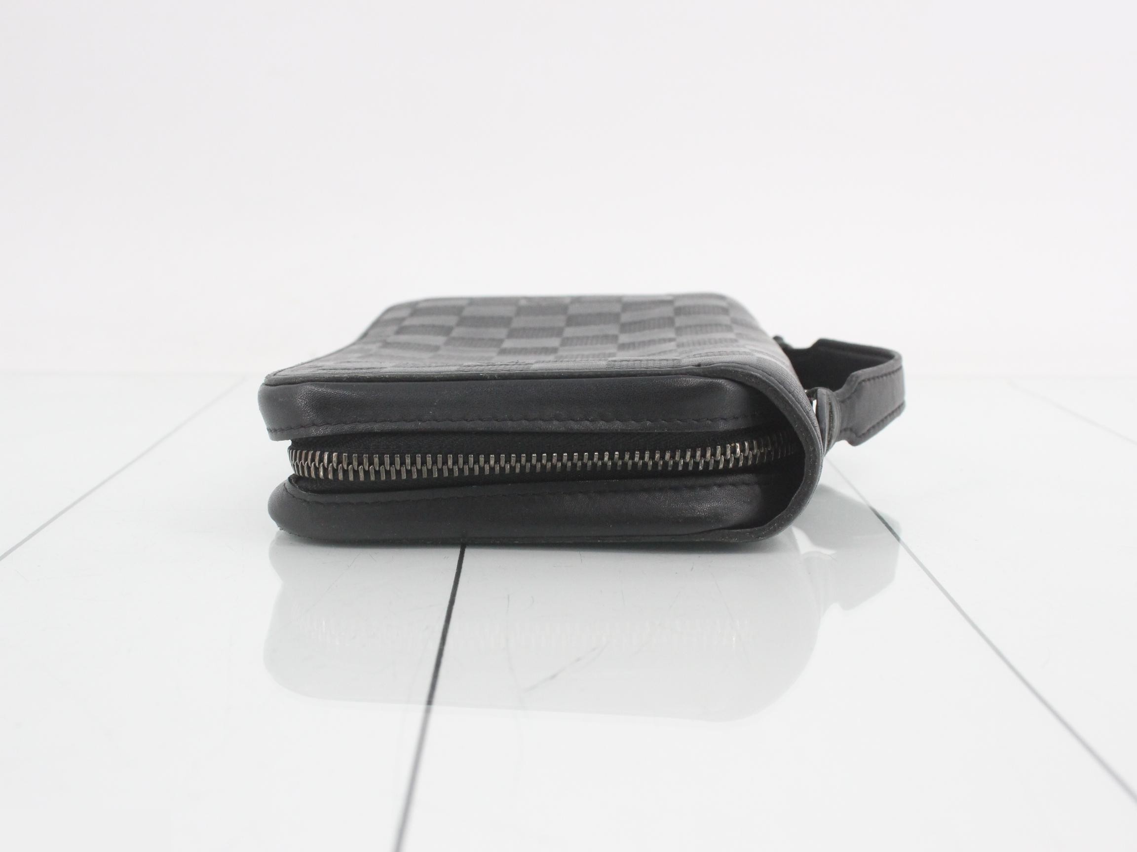 Damier Infini Zippy XL — view 3