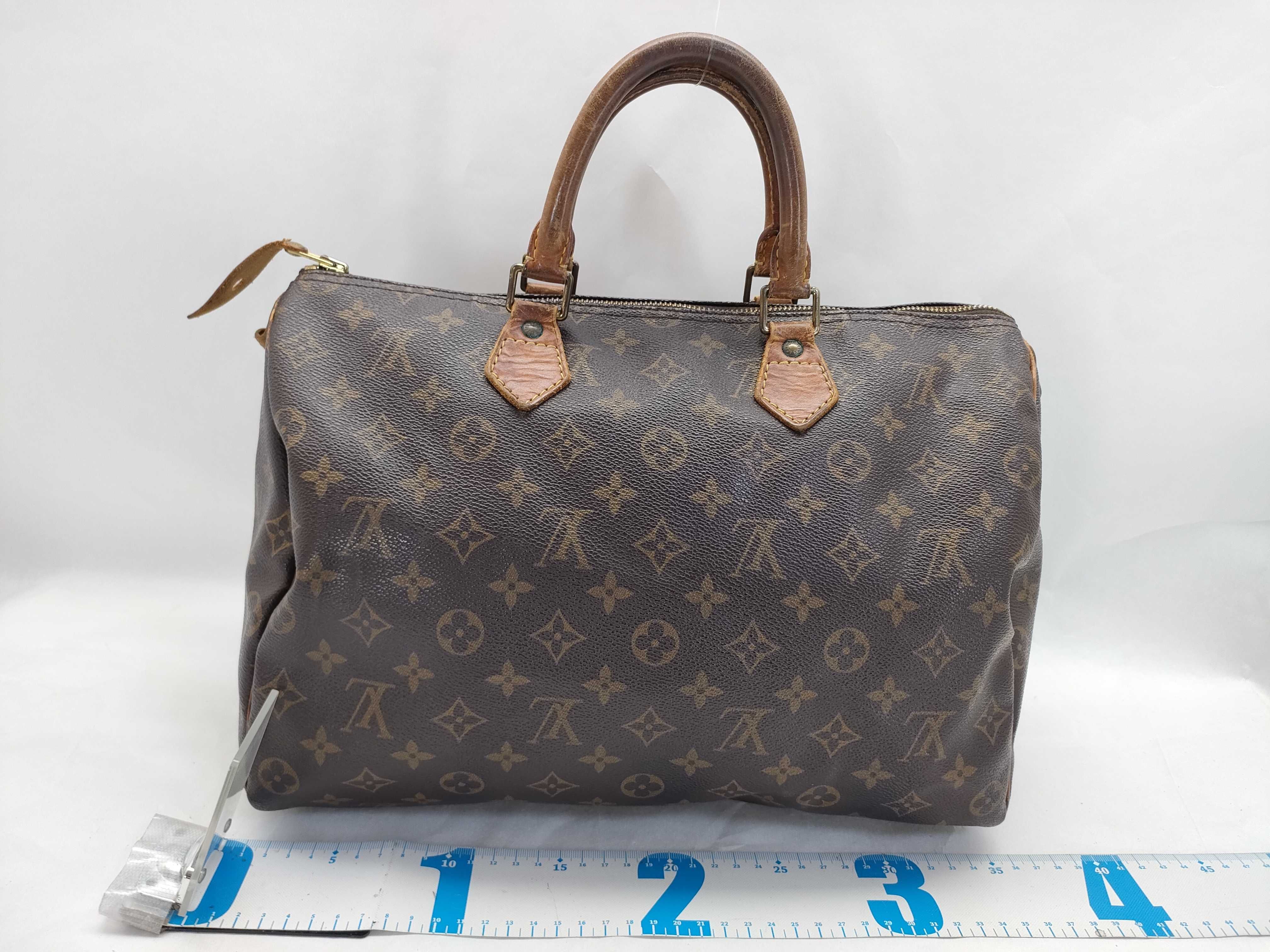Monogram LV Speedy 35 Monogram M41524 SP1923 Brown Boston Bag — view 2