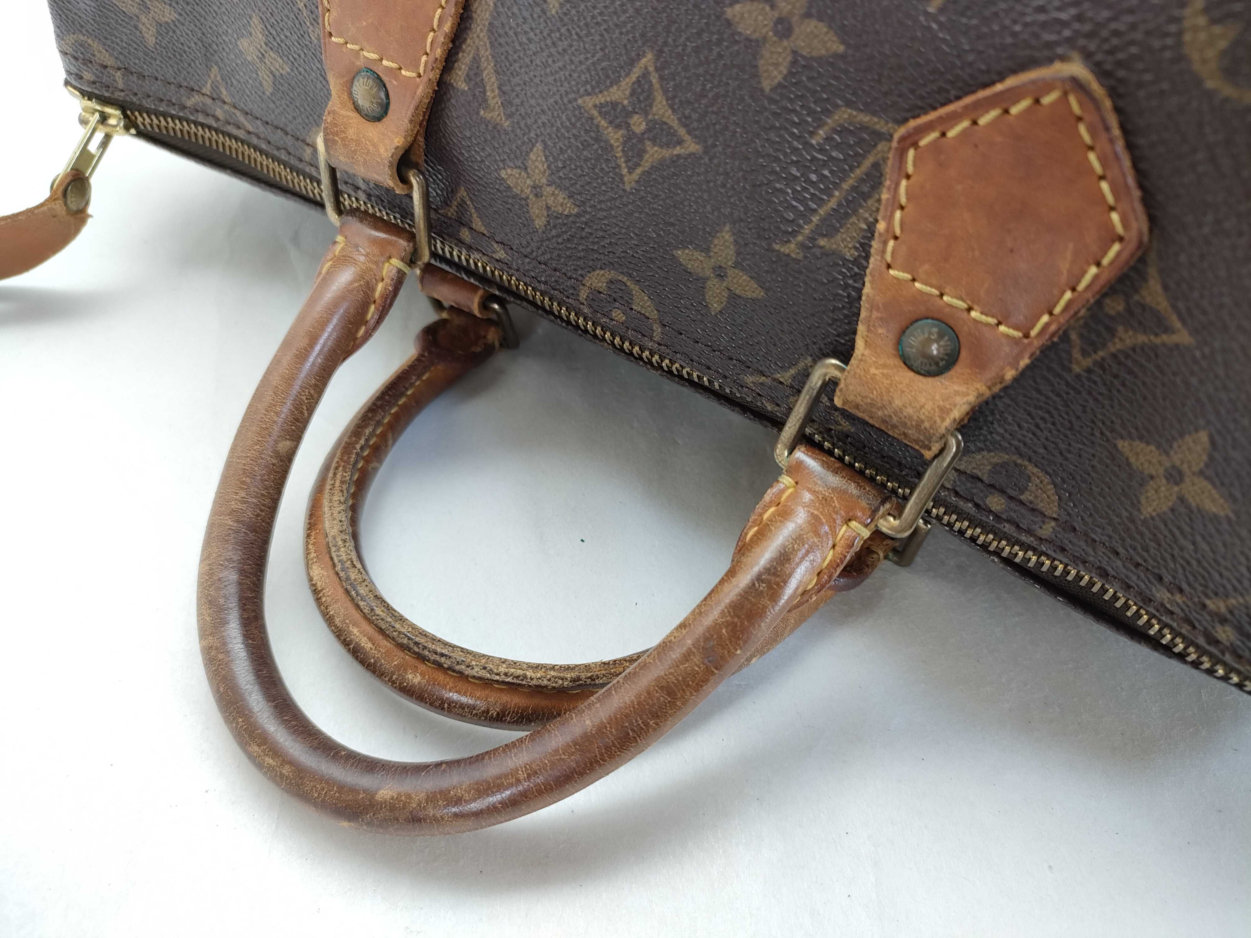 Monogram LV Speedy 35 Monogram M41524 SP1923 Brown Boston Bag — view 3