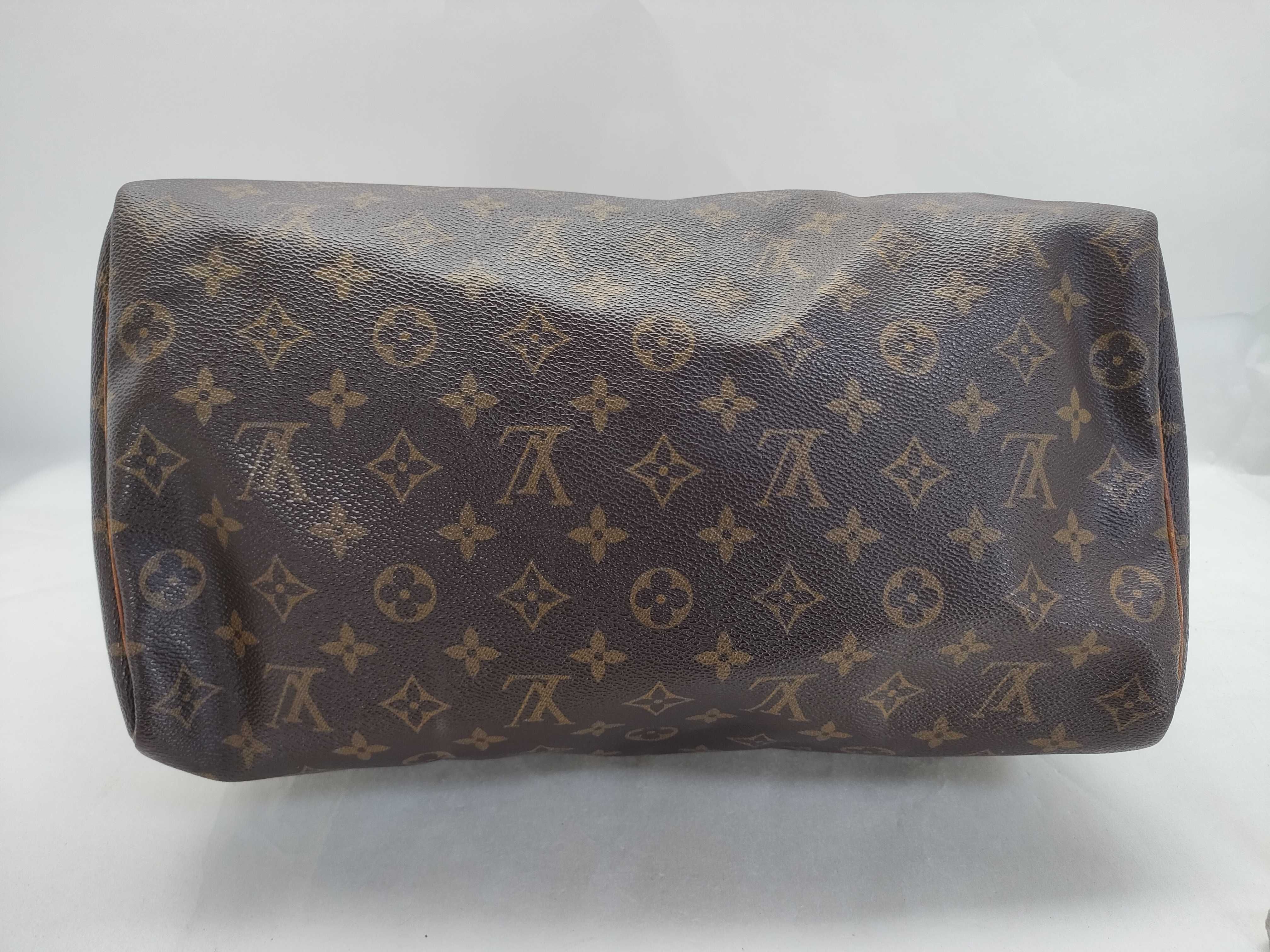Monogram LV Speedy 35 Monogram M41524 SP1923 Brown Boston Bag — view 9