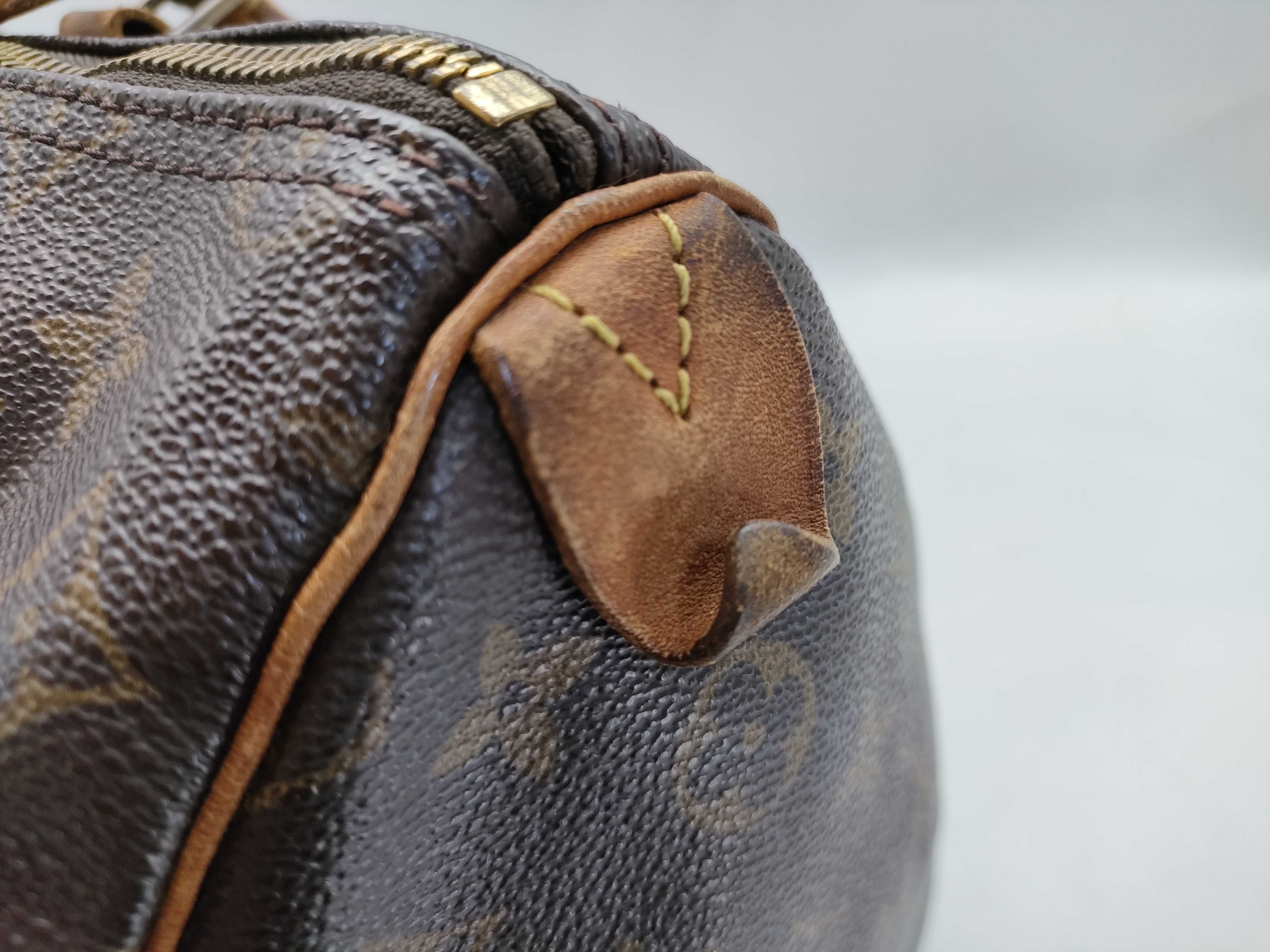 Monogram LV Speedy 35 Monogram M41524 SP1923 Brown Boston Bag — view 10