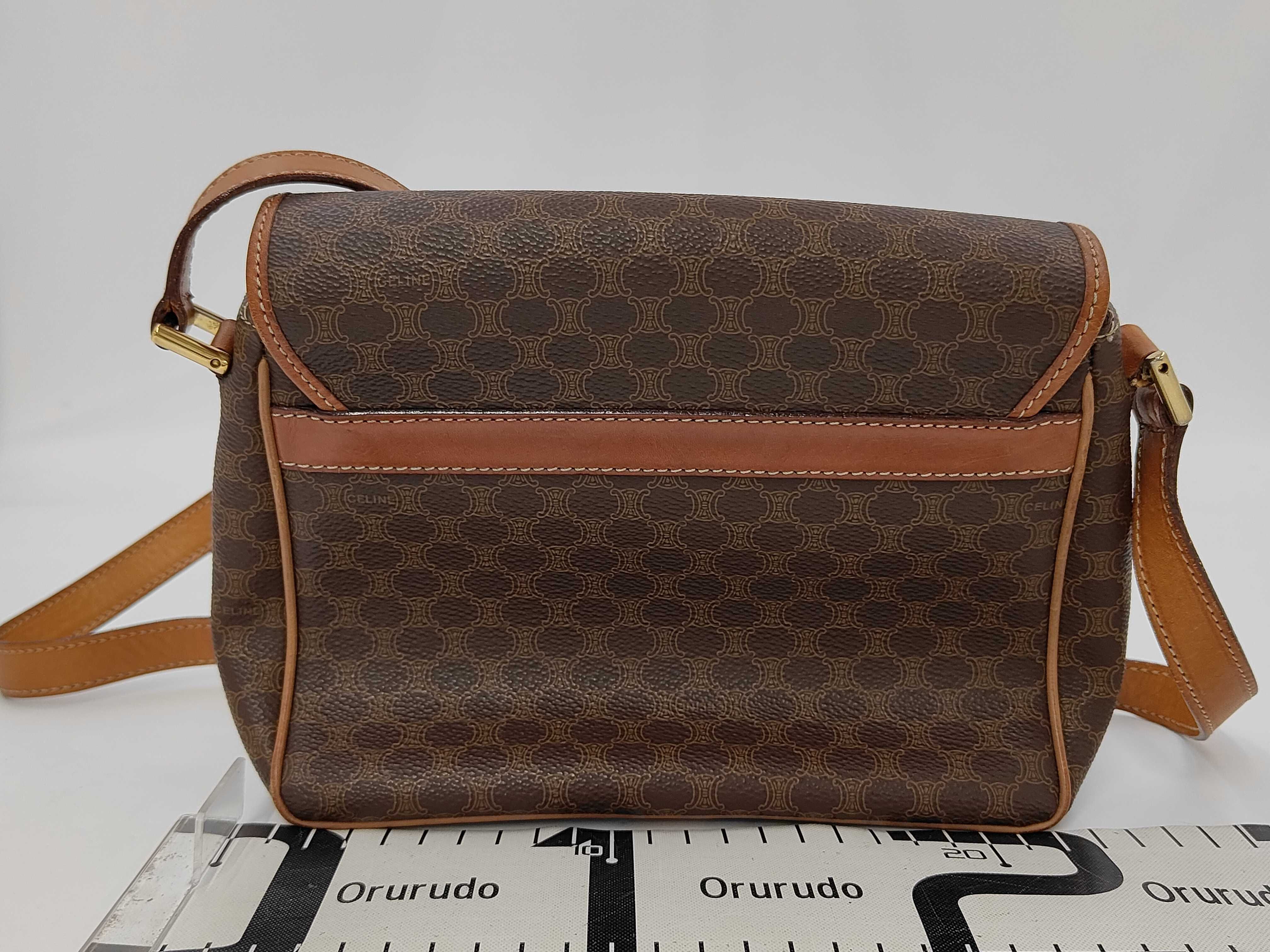 Macadam Shoulder Bag (Brown) — view 2