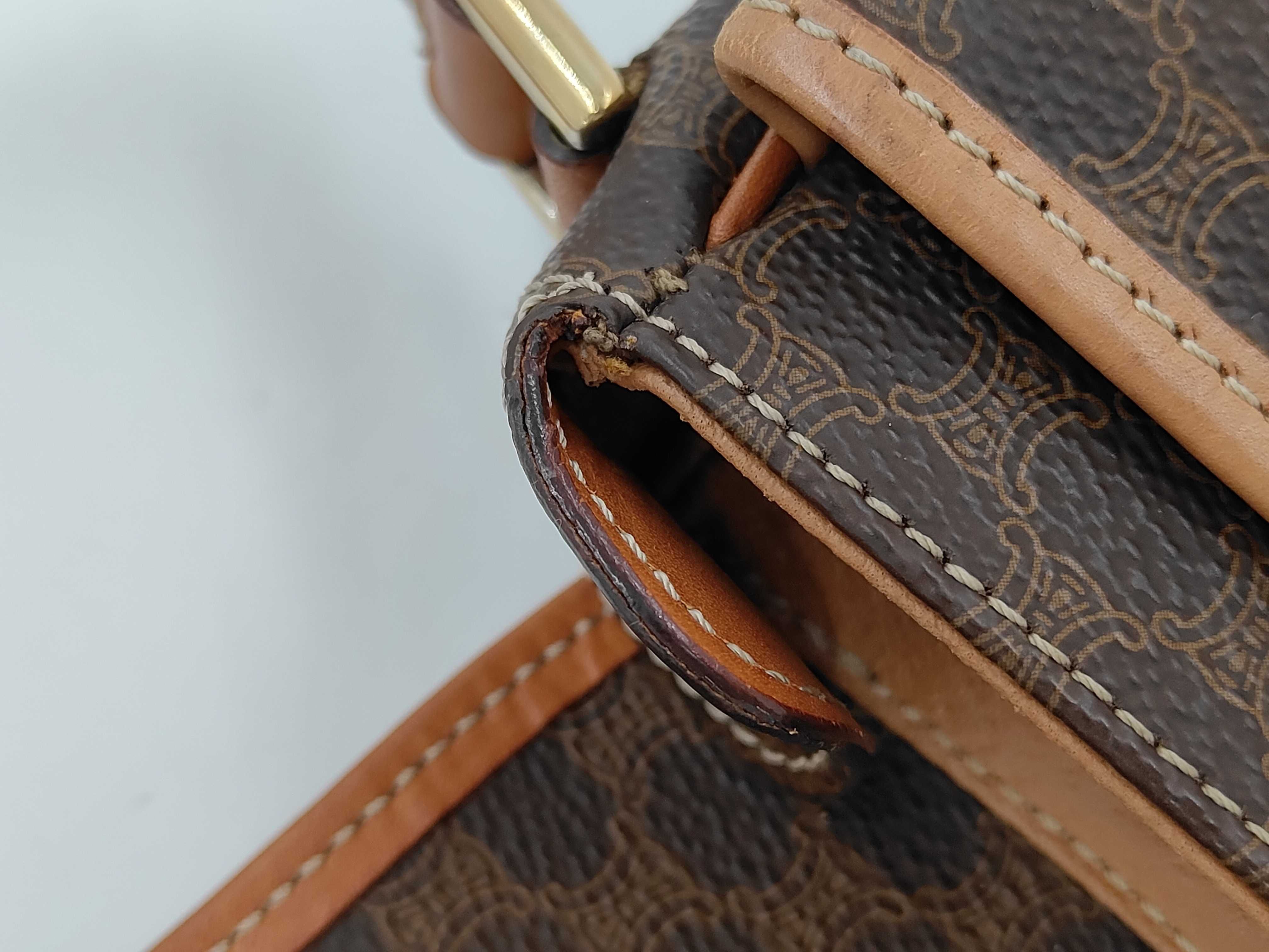 Macadam Shoulder Bag (Brown) — view 11