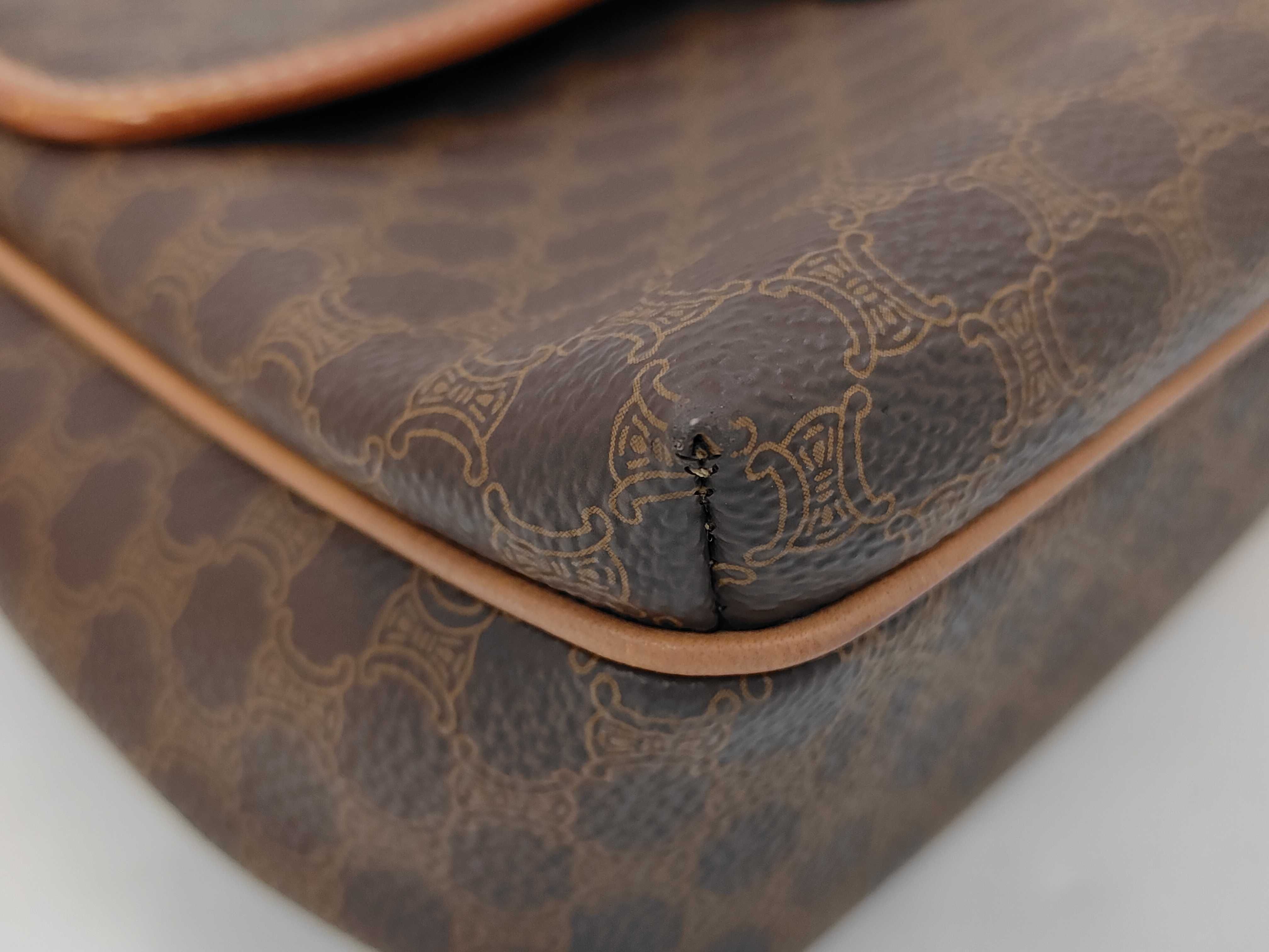 Macadam Shoulder Bag (Brown) — view 3