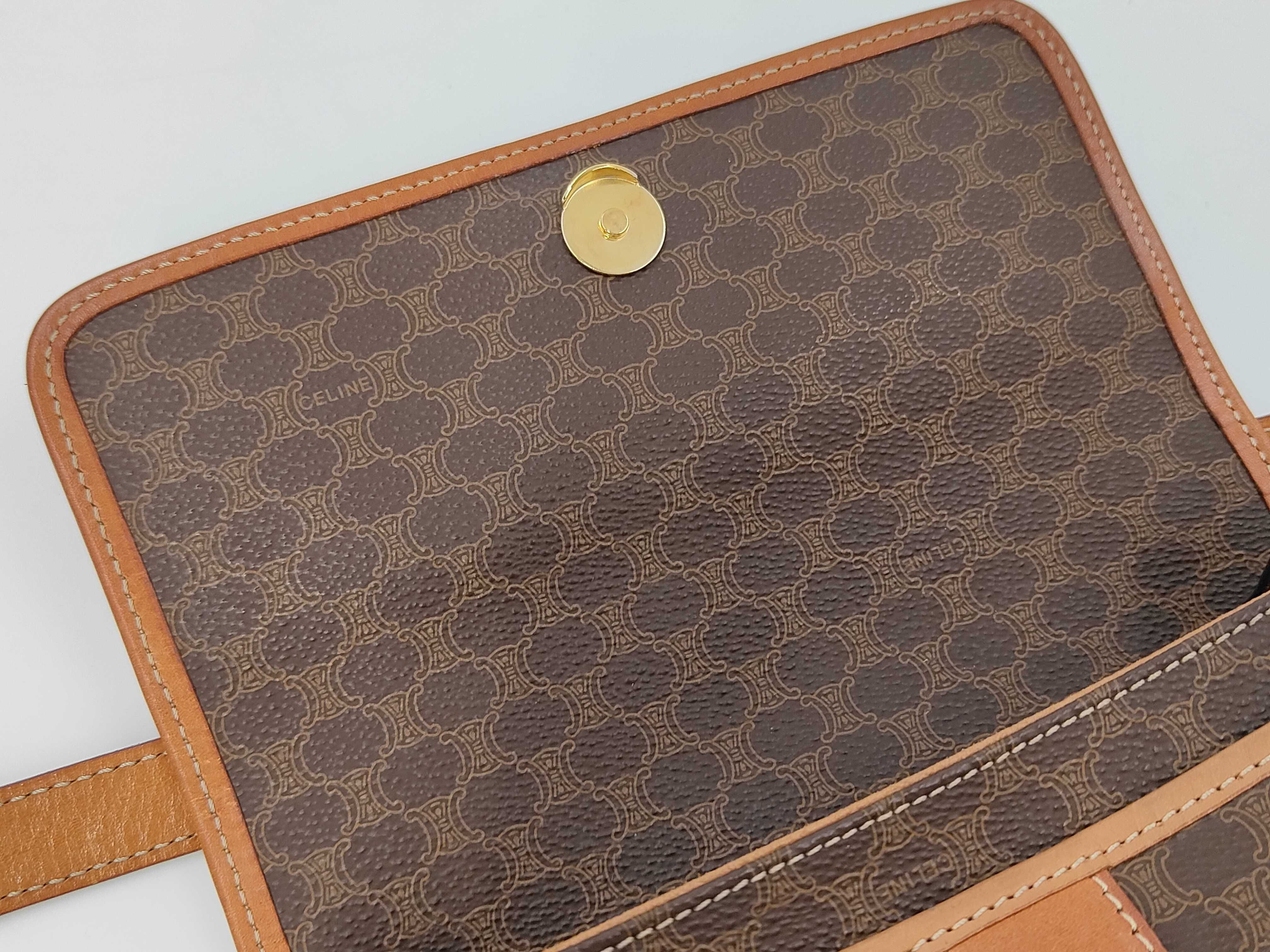 Macadam Shoulder Bag (Brown) — view 10