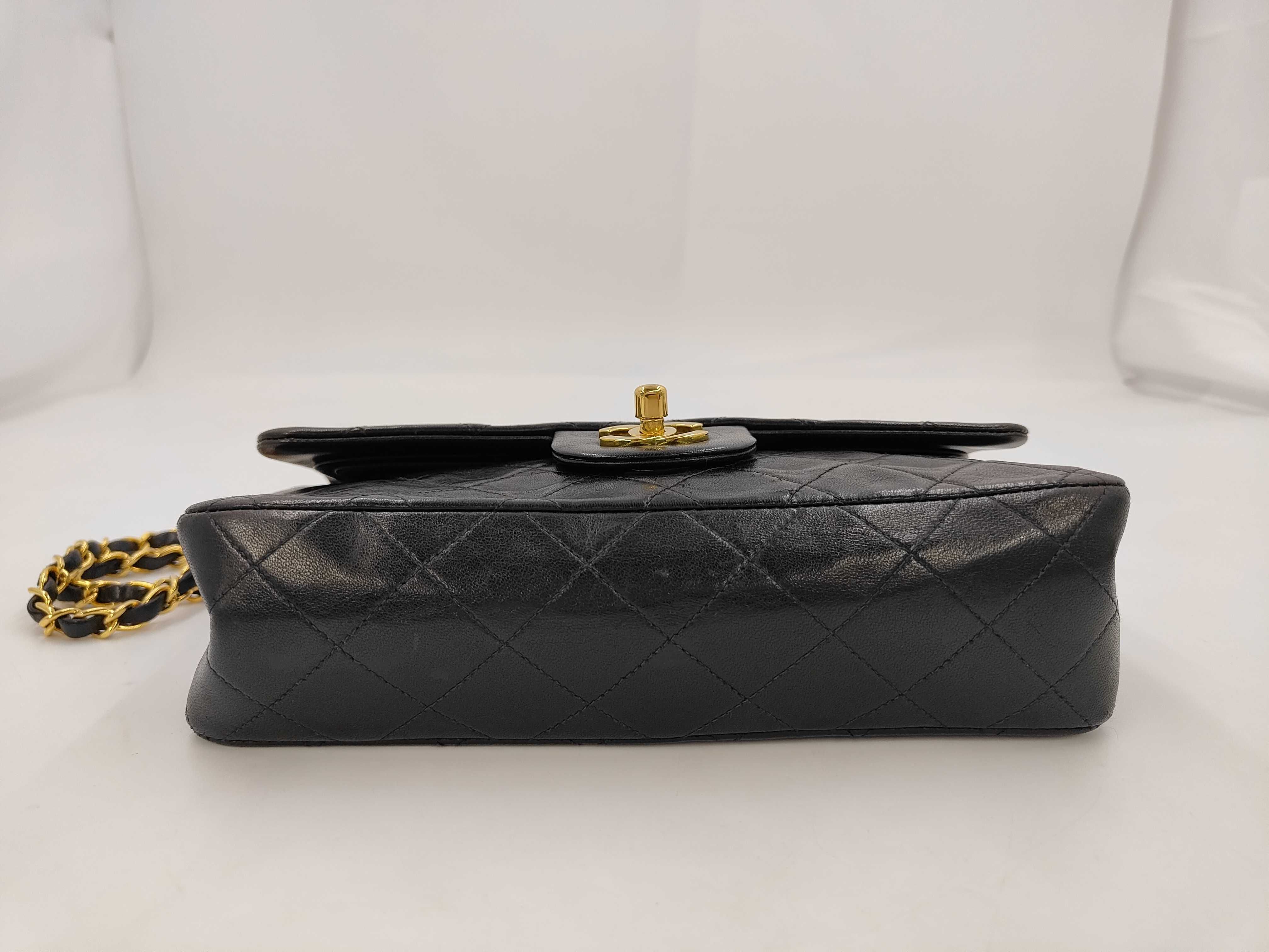 Matelassé 23 Double Flap Chain Shoulder Bag, Lambskin, Black, Gold Hardware, 2832286 (Shoulder Bag) — view 4