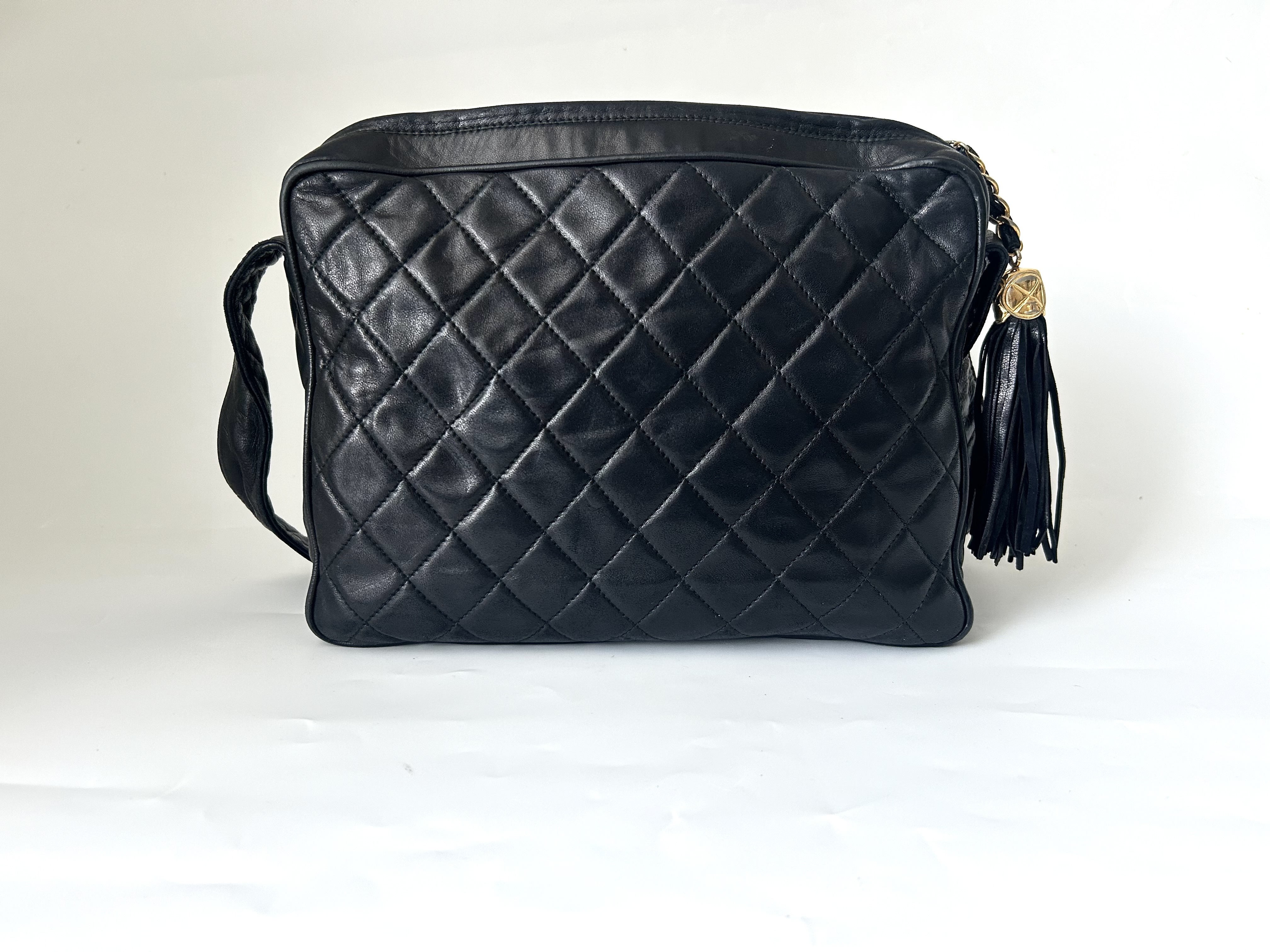 Fringe Coco Mark Matelasse Bag — view 2