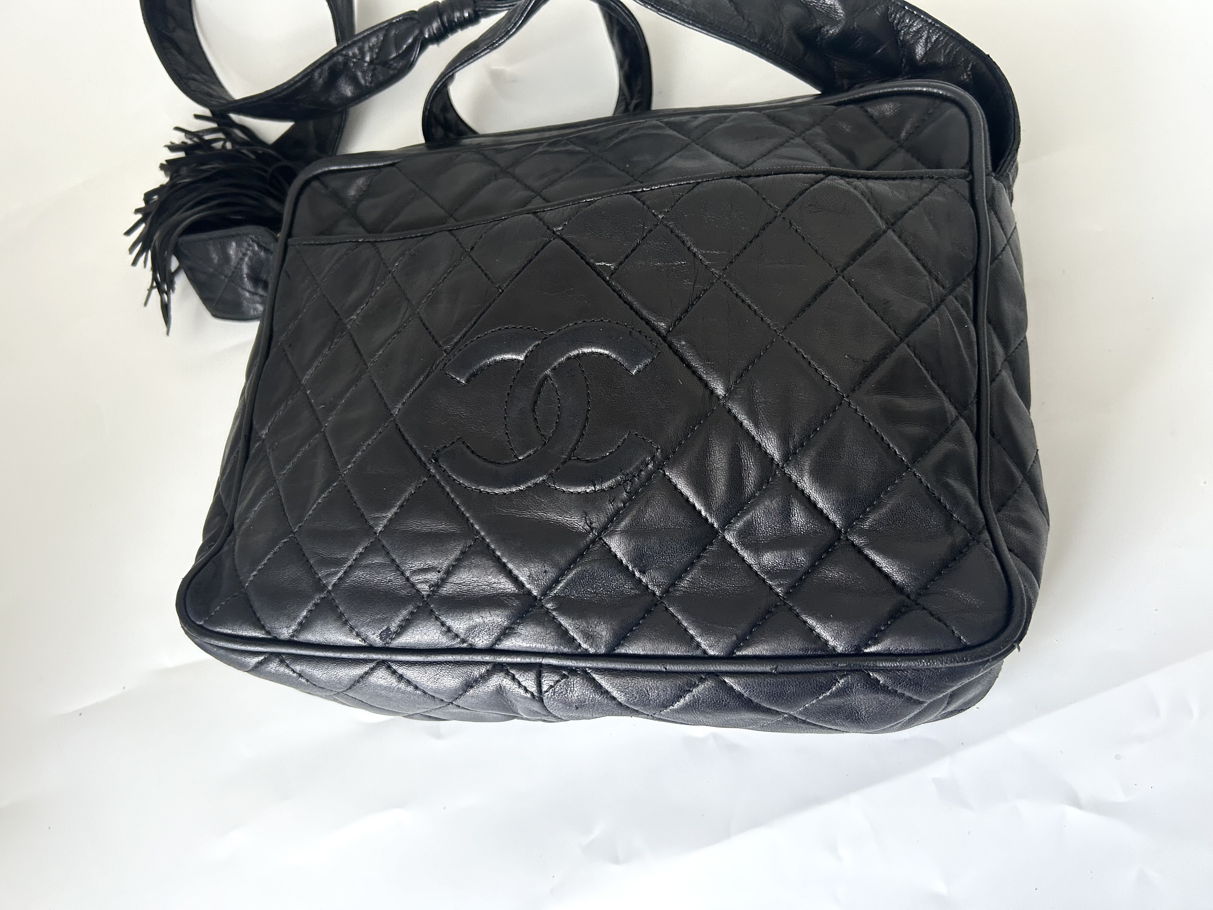 Fringe Coco Mark Matelasse Bag — view 5