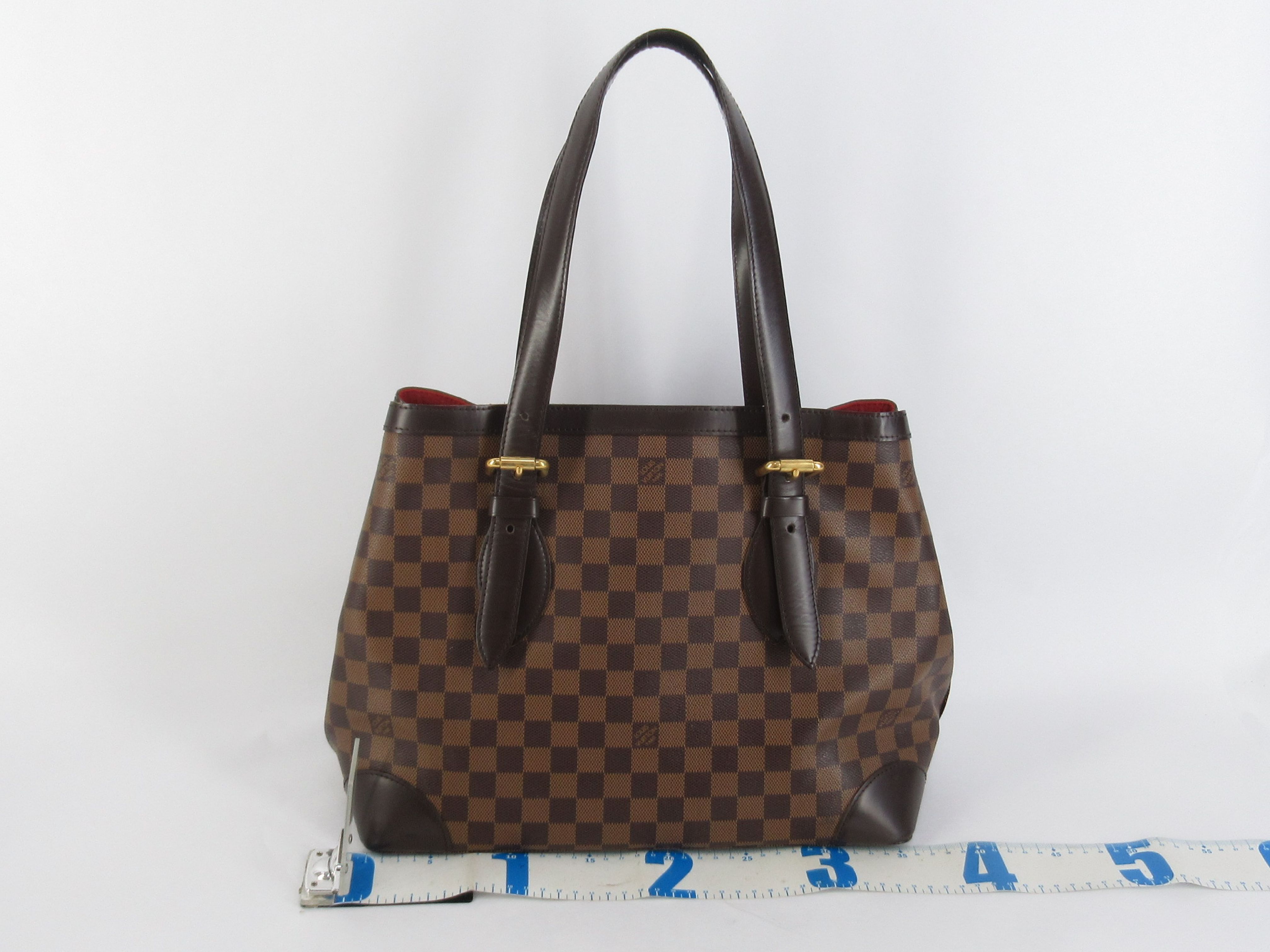 Damier Hampstead MM Shoulder Tote Bag — view 2