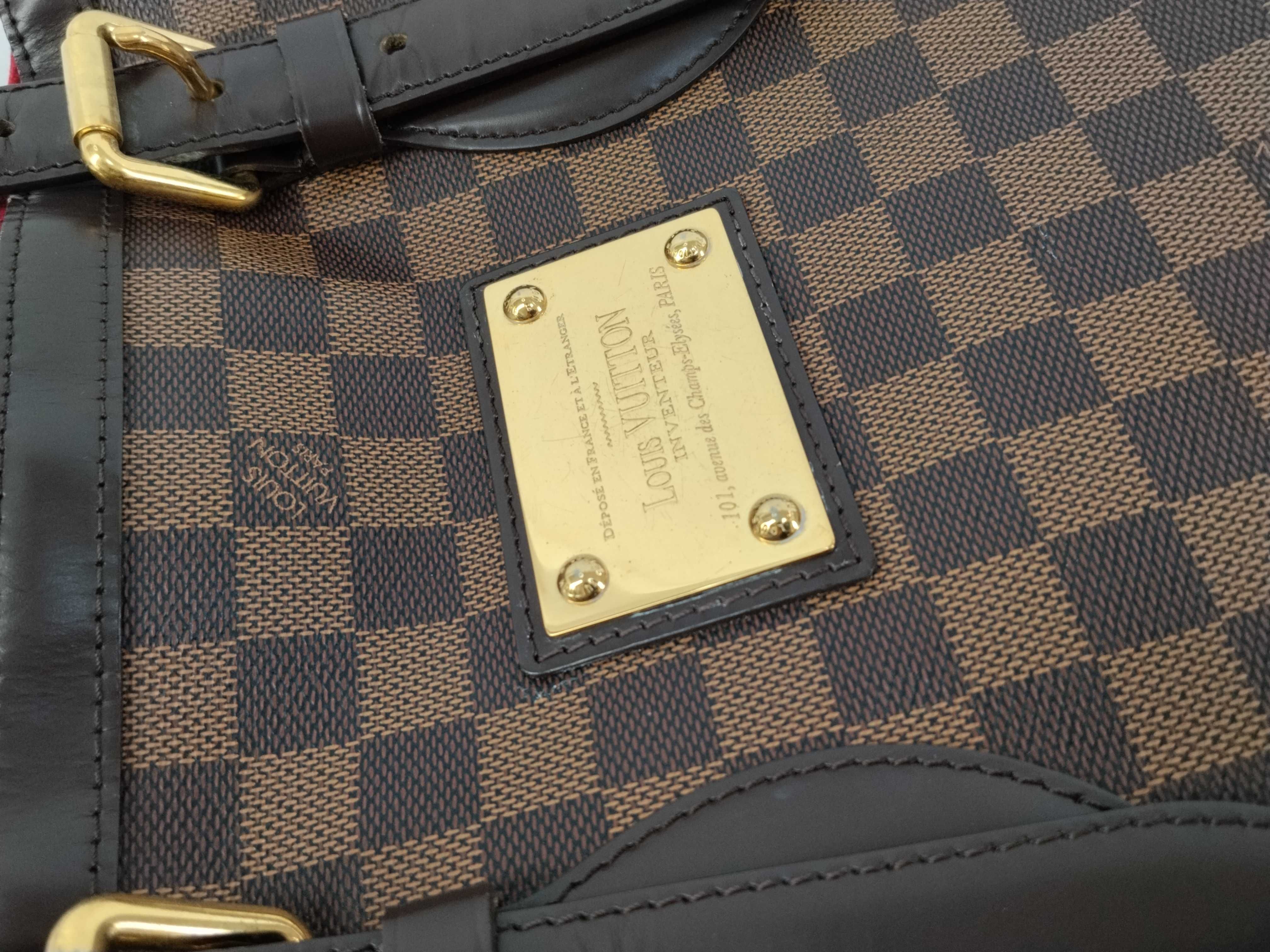 Damier Hampstead MM Shoulder Tote Bag — view 15