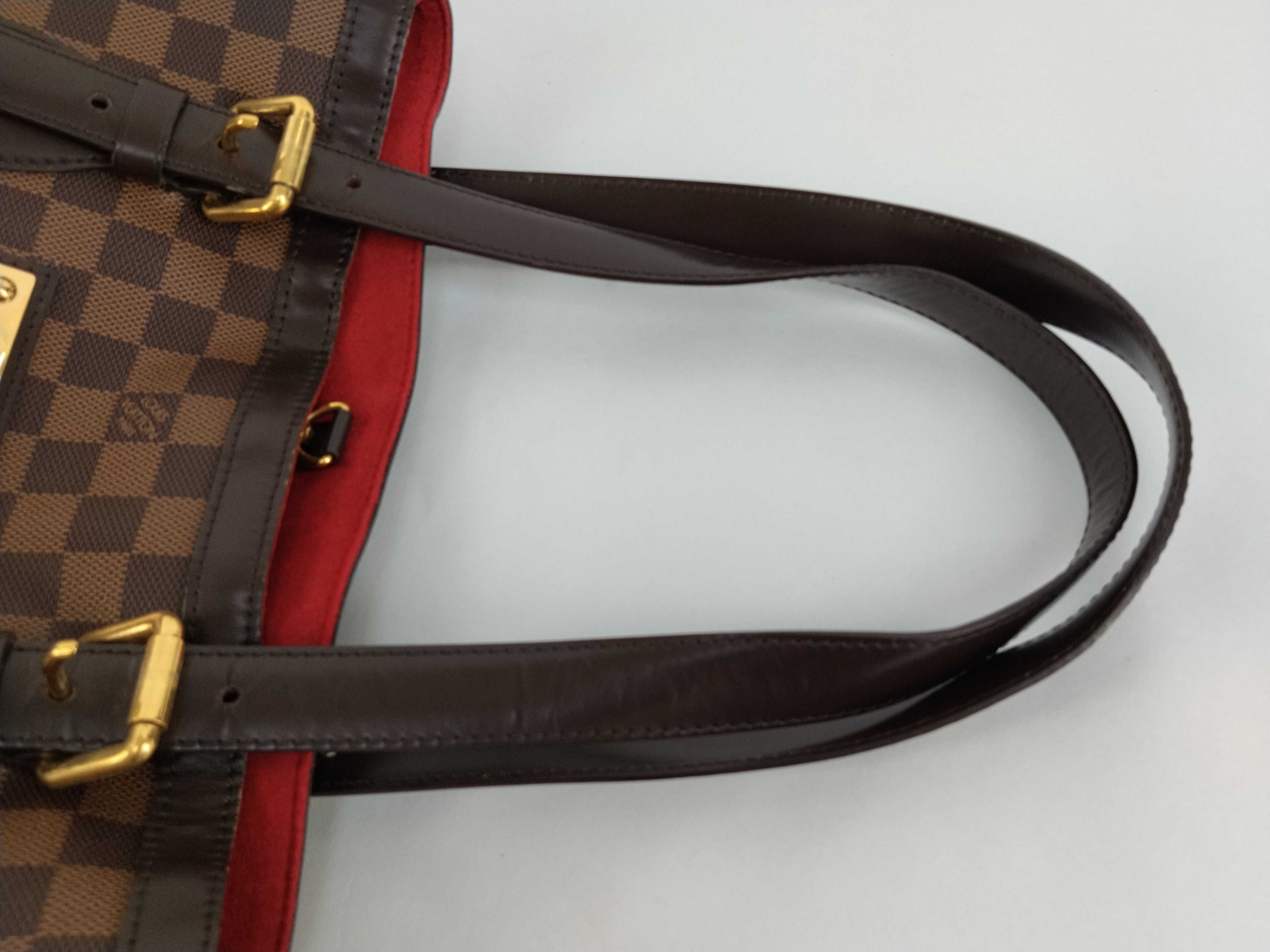 Damier Hampstead MM Shoulder Tote Bag — view 3