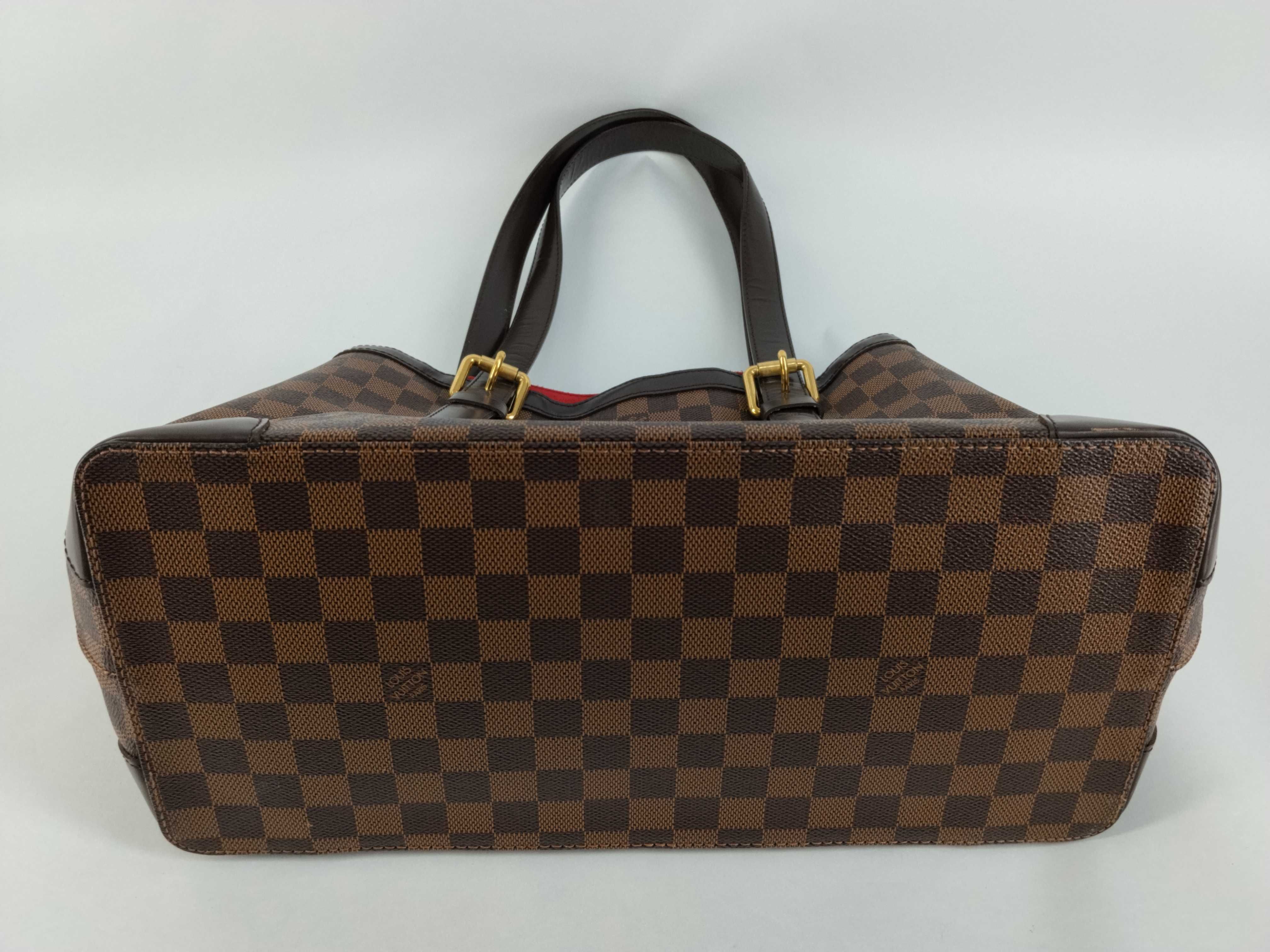 Damier Hampstead MM Shoulder Tote Bag — view 7