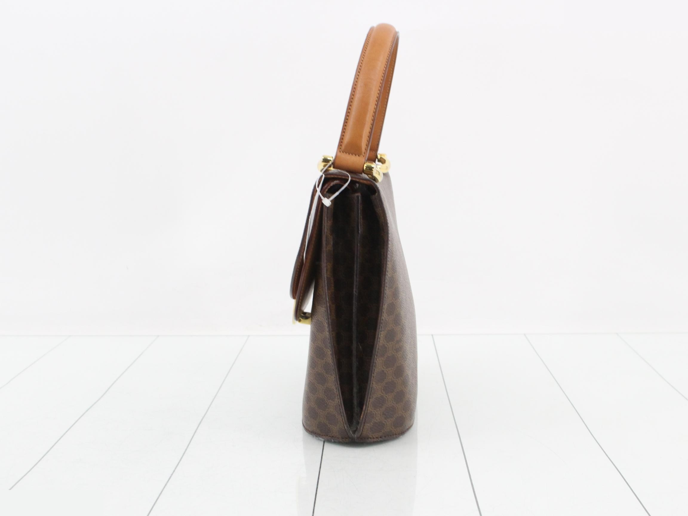 Macadam Vintage Circle Hardware Top Handle Handbag F/01 — view 3