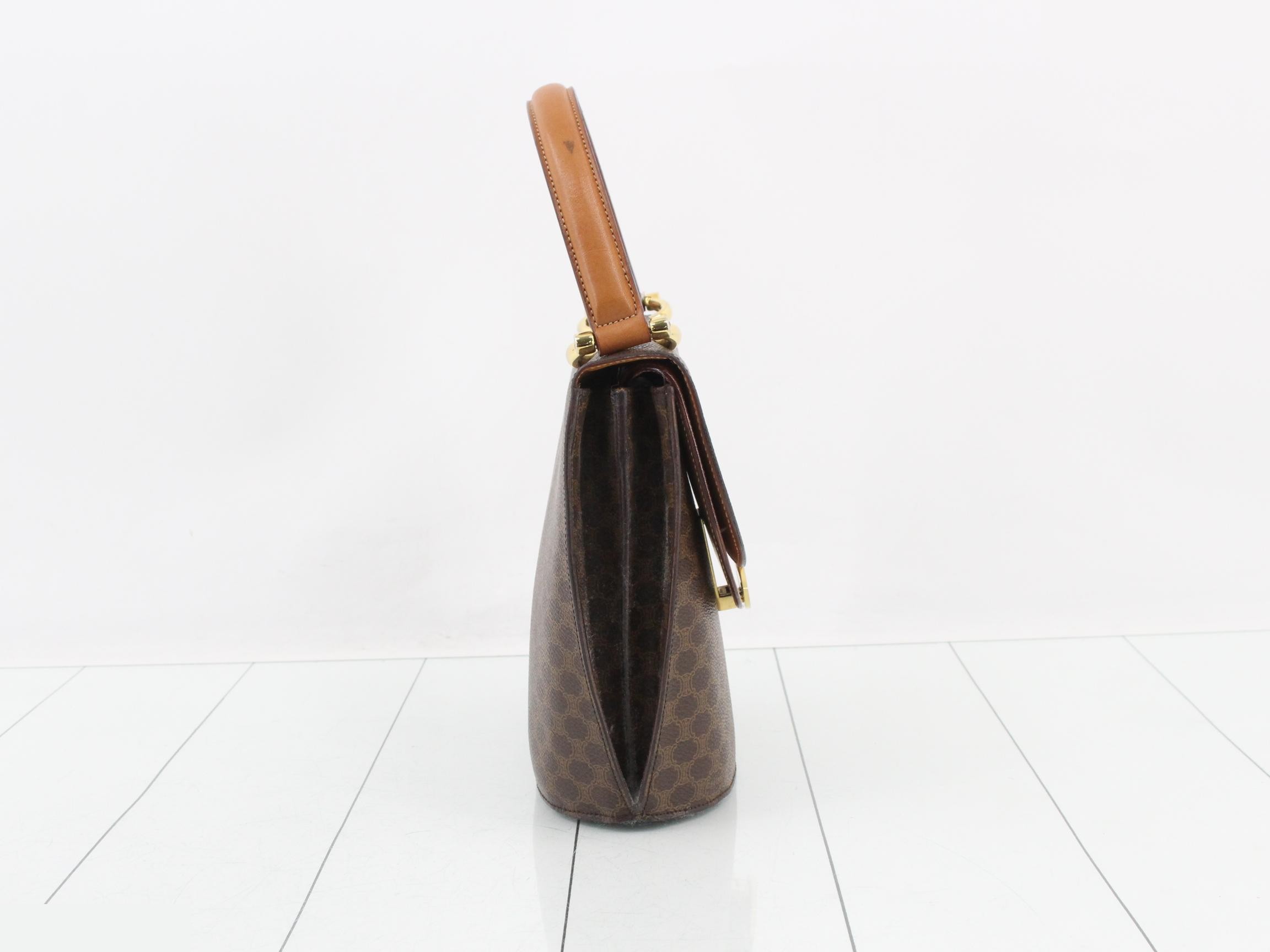 Macadam Vintage Circle Hardware Top Handle Handbag F/01 — view 4