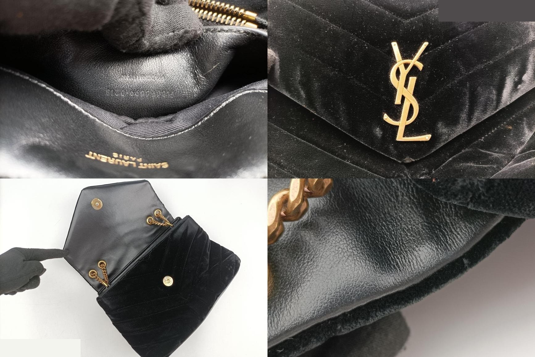 Lulu Velour Black — view 8