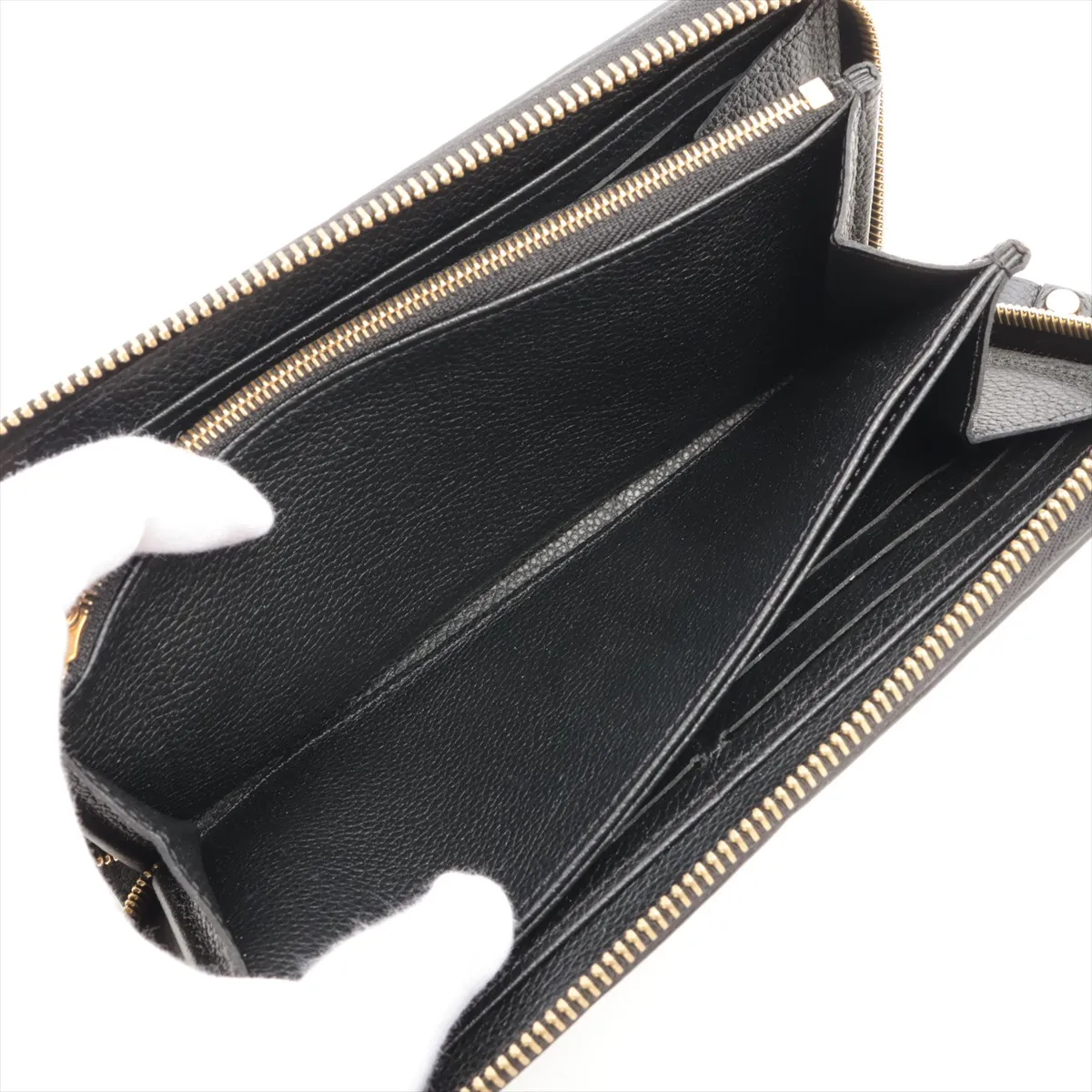 Empreinte Zippy Wallet M61864 SP4187 Noir Round Zip Wallet — view 5