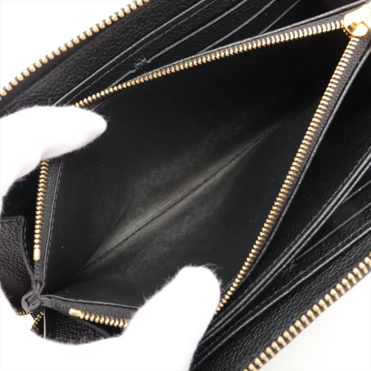 Empreinte Zippy Wallet M61864 SP4187 Noir Round Zip Wallet — view 10