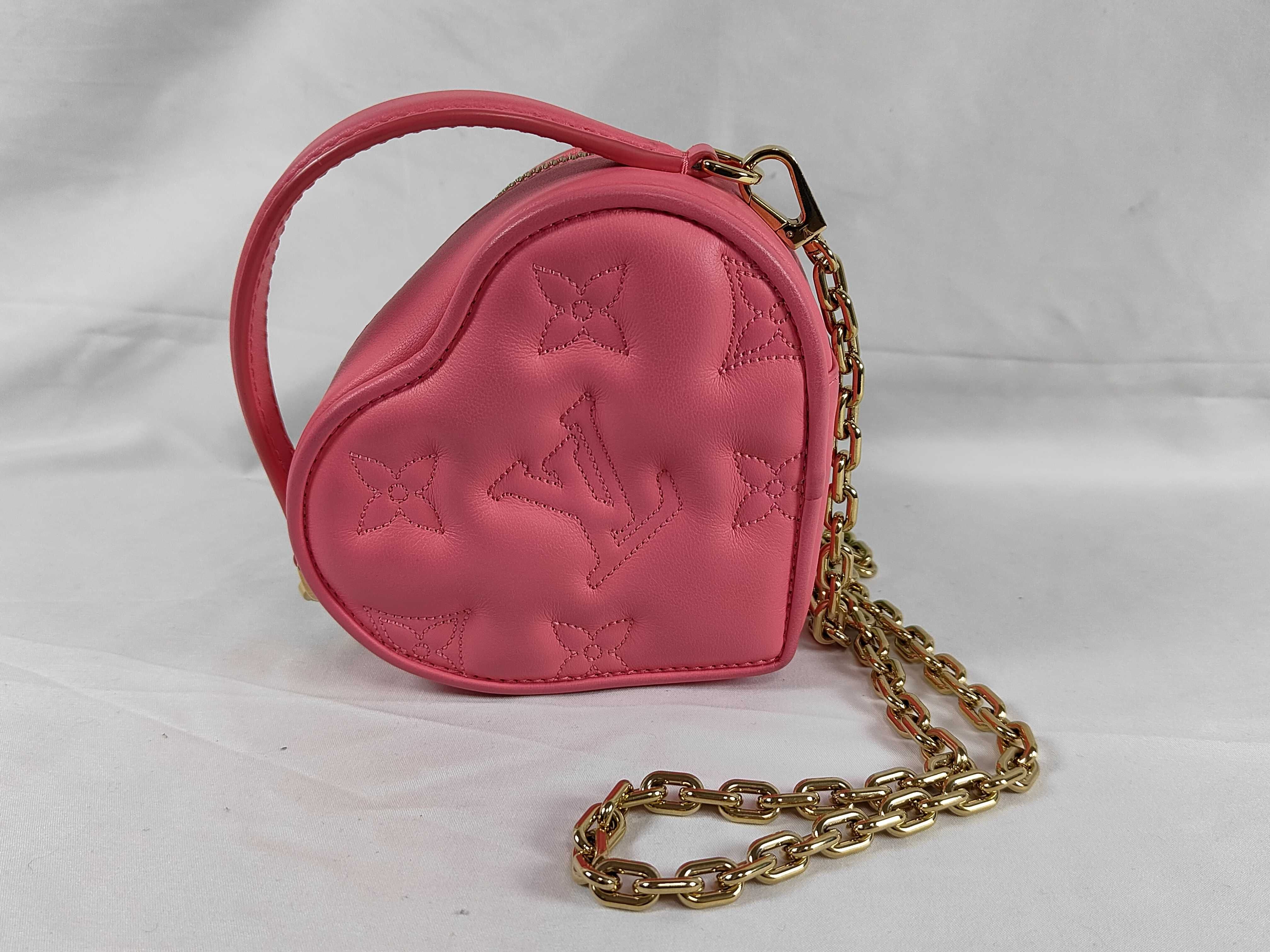 Heart Pouch Chain Shoulder Bag Monogram M81893 Handbag